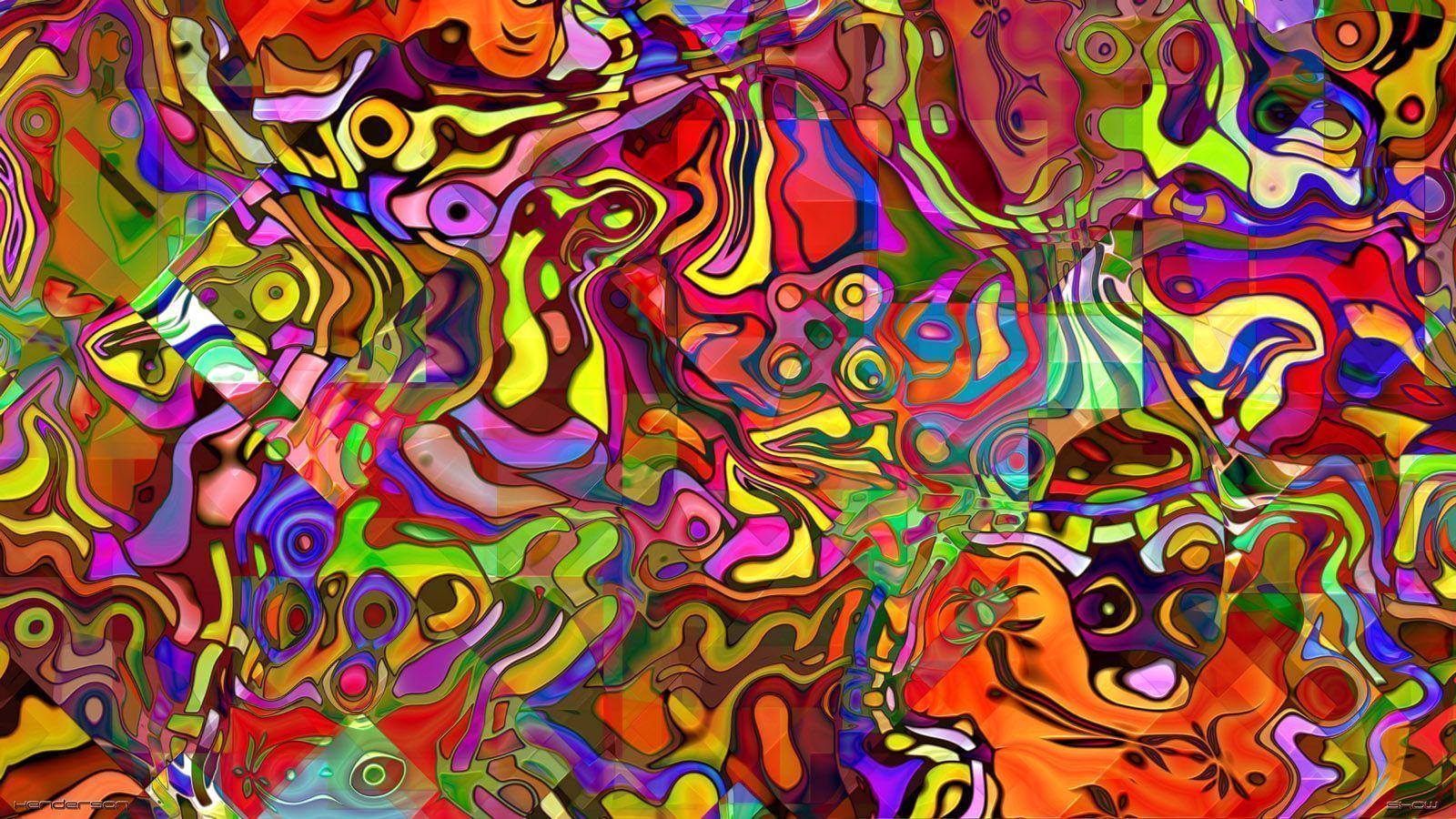 Psychedelic Wallpaper 1600x900