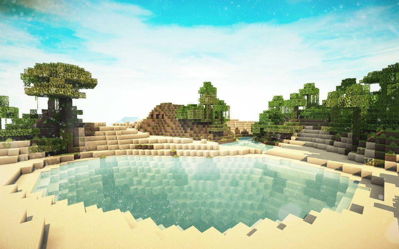 Awesome Minecraft Background