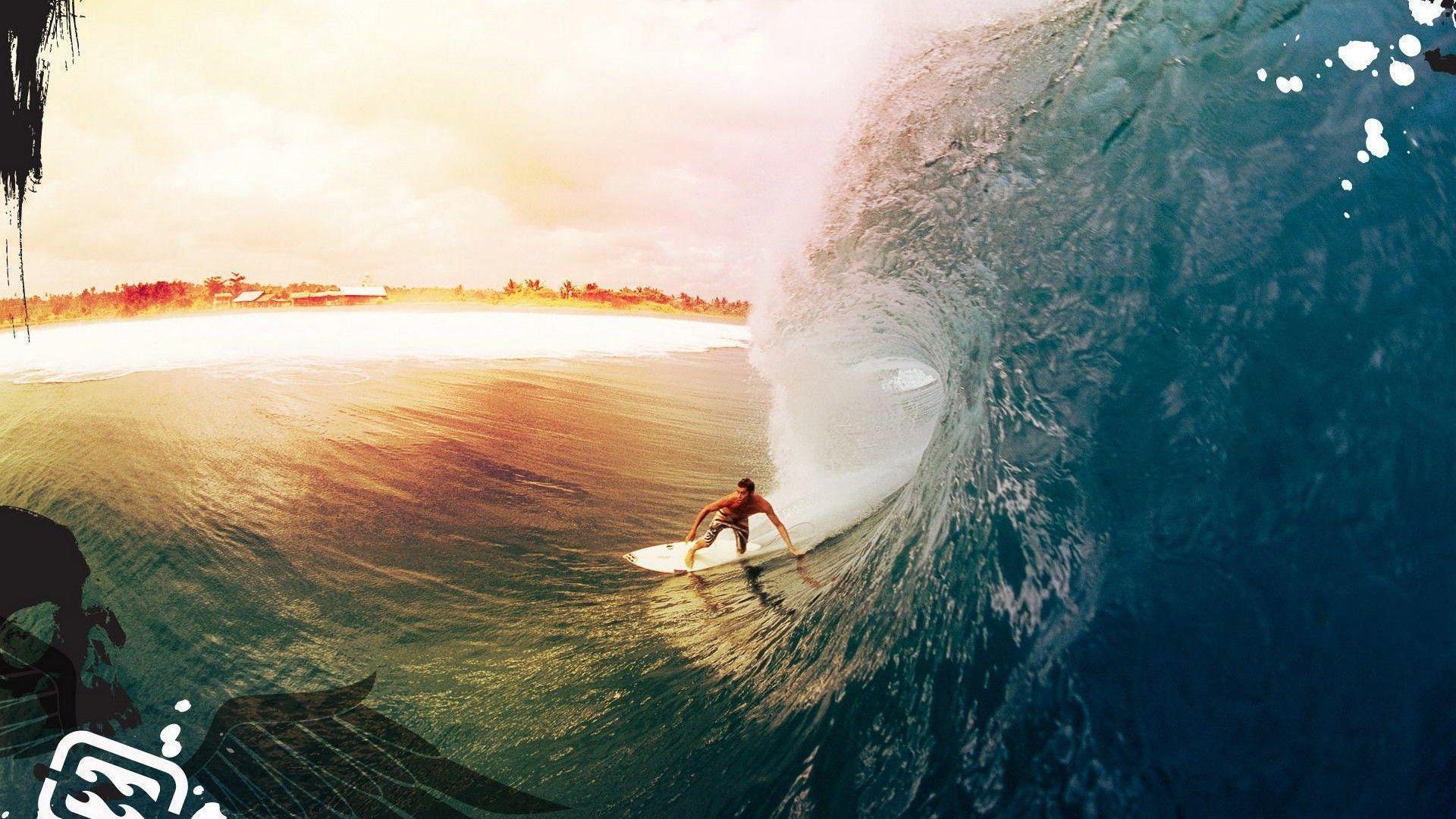 Pix For > Surf Wallpaper