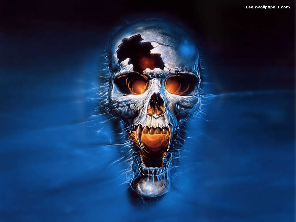 image For > Cool Background Of Skulls