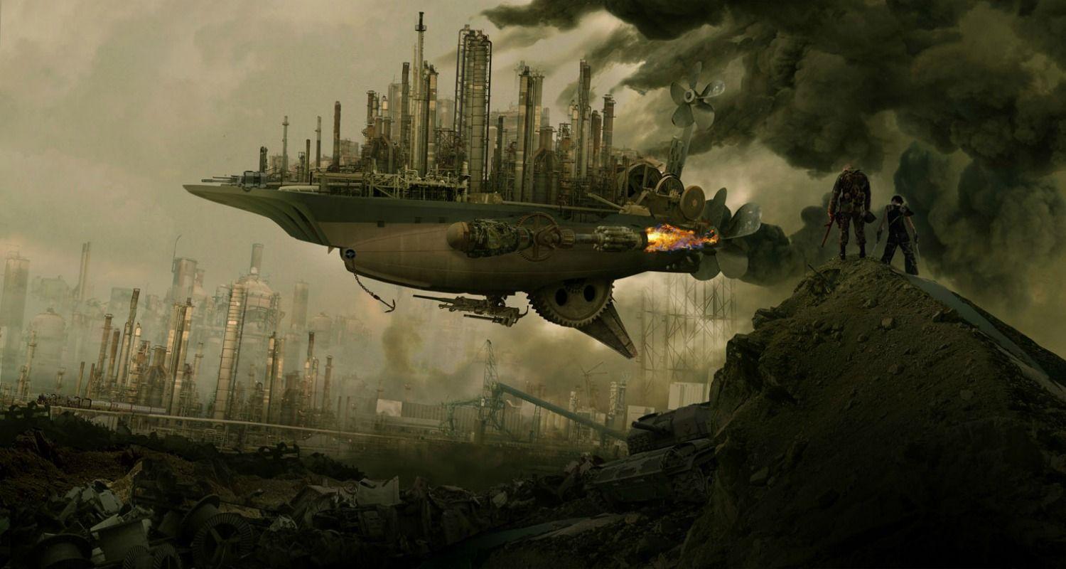 Steampunk Wallpaper 1500x800