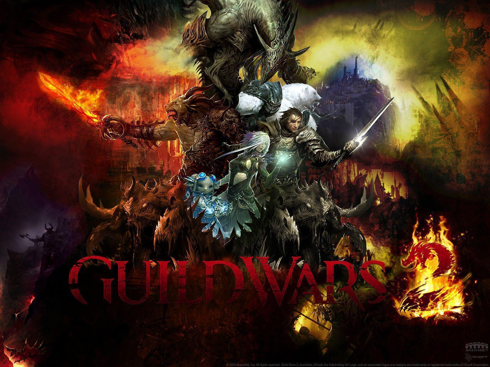 Guild Wars 2 dragon Wallpaper. High Quality Wallpaper