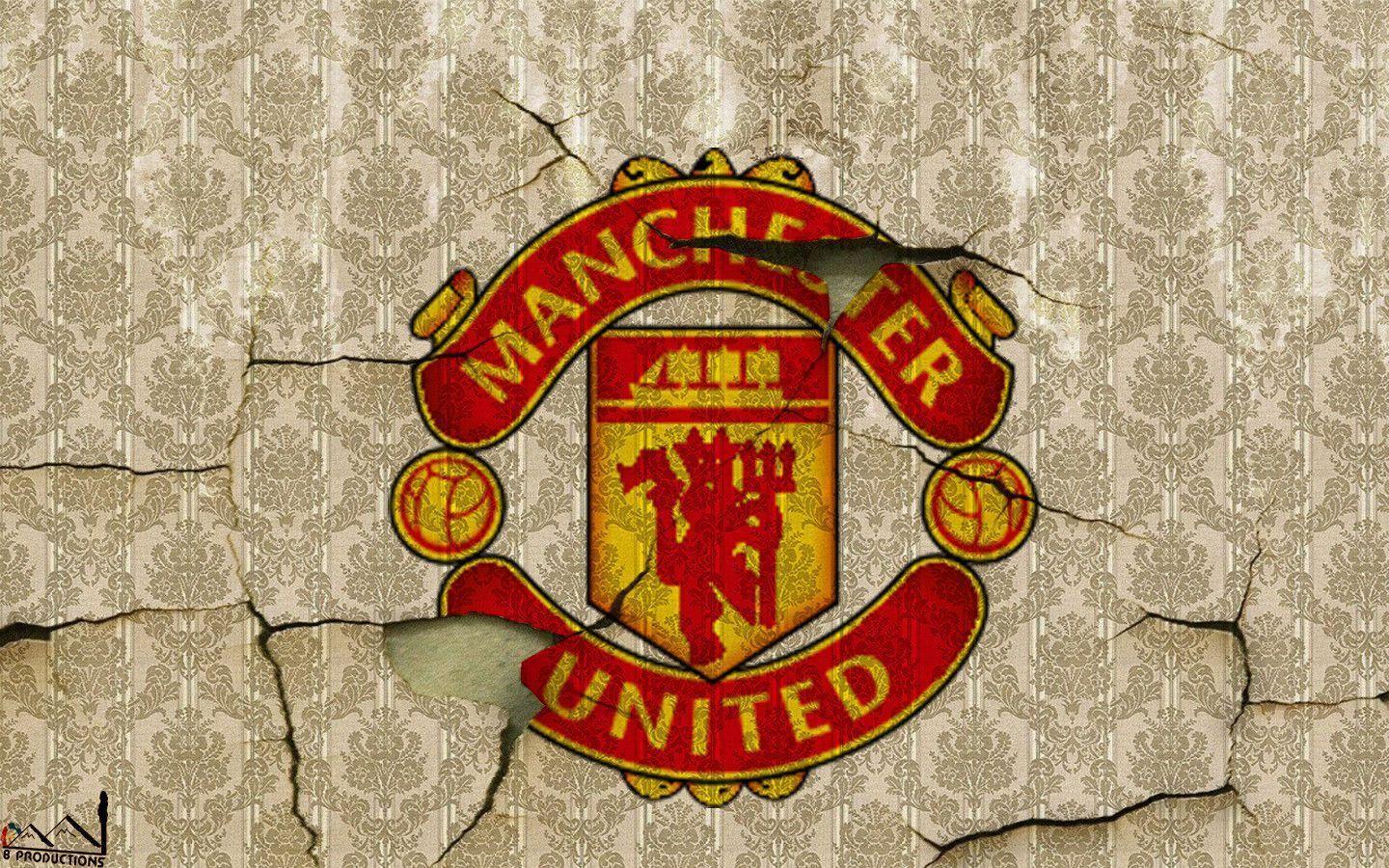 Manchester United Logo 3D Hi Res Photo Desktop Background Free