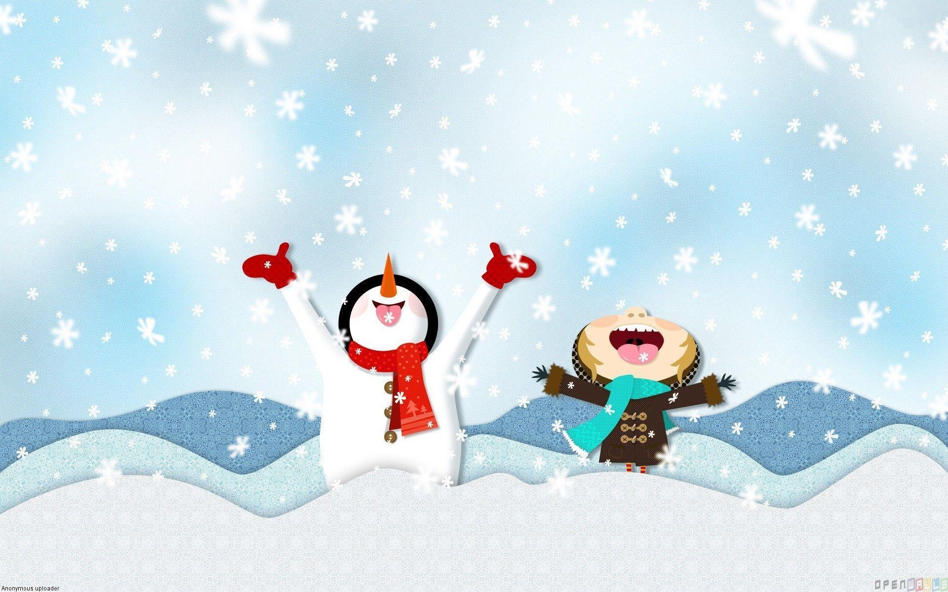 Wallpaper For > Winter Holiday Background