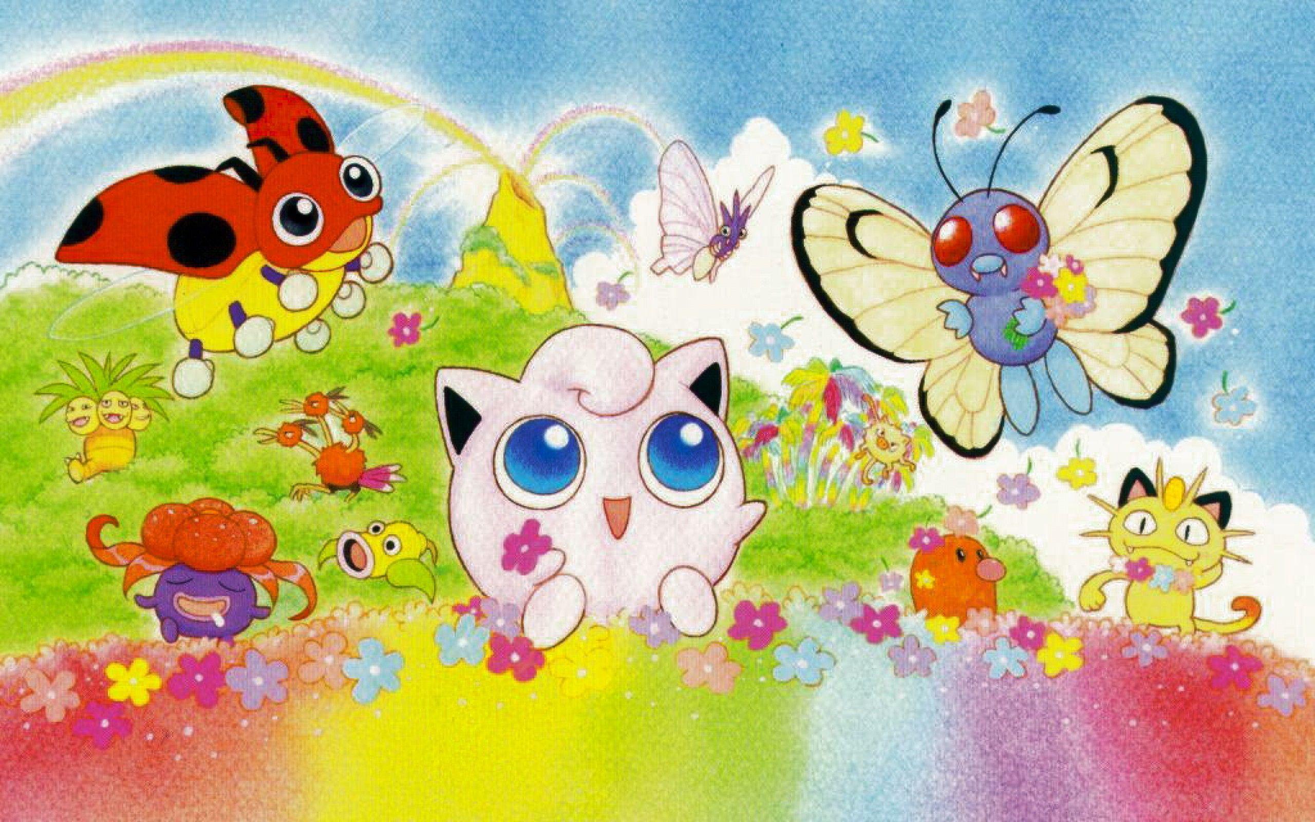Cute Anime Pokemon Cartoons Picture Wallpaper
