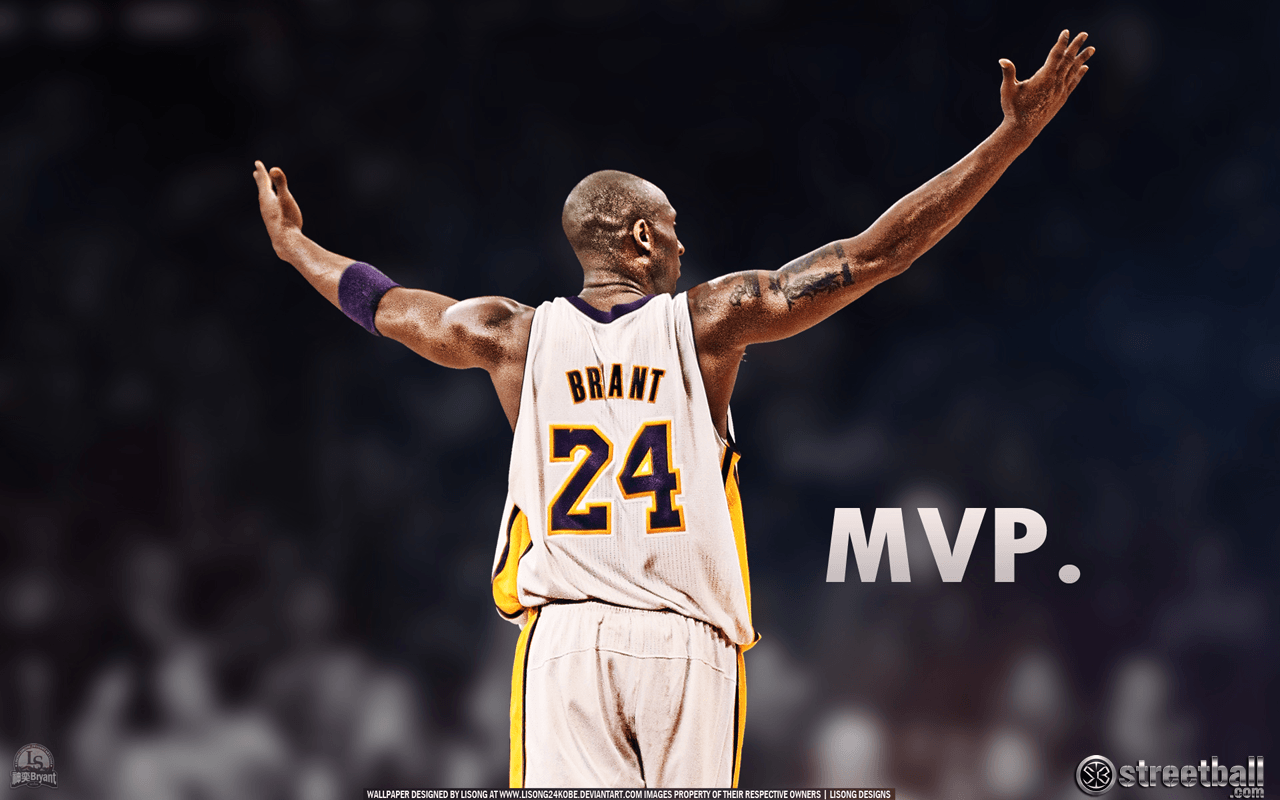 MVP Kobe Bryant Lakers 24 Wallpaper