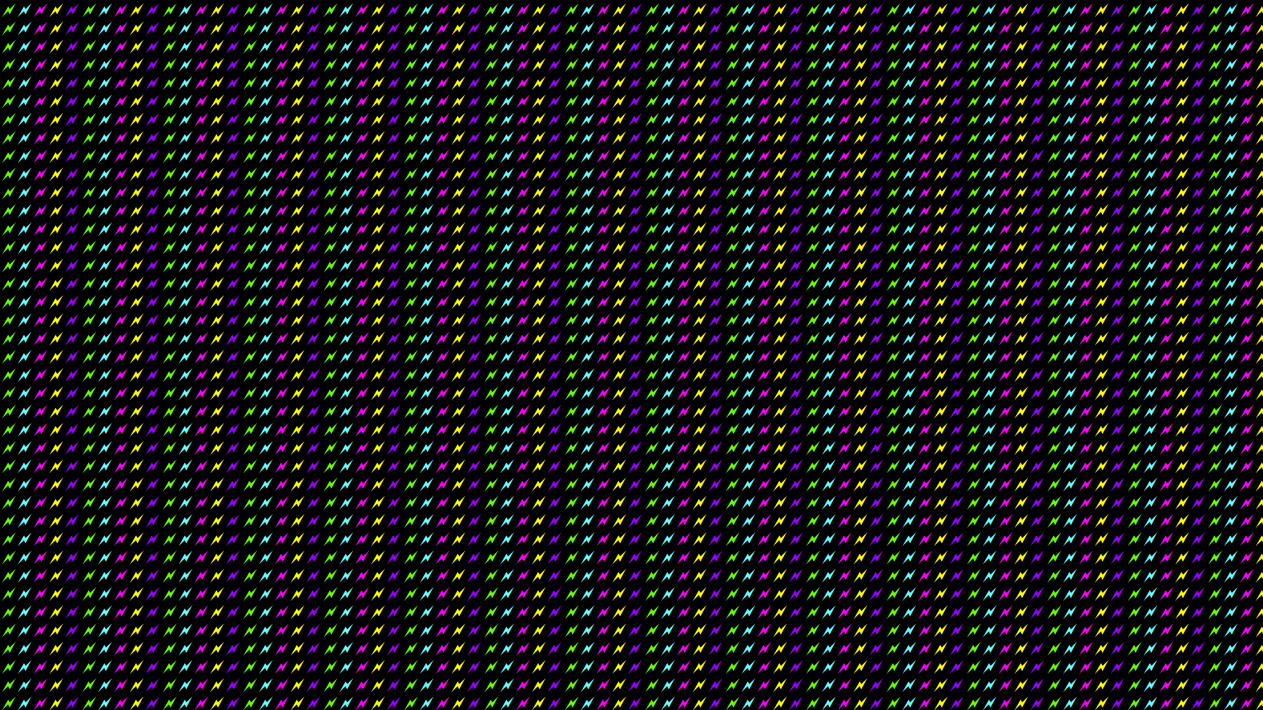 Lightning Bolt Colors Desktop Wallpaper