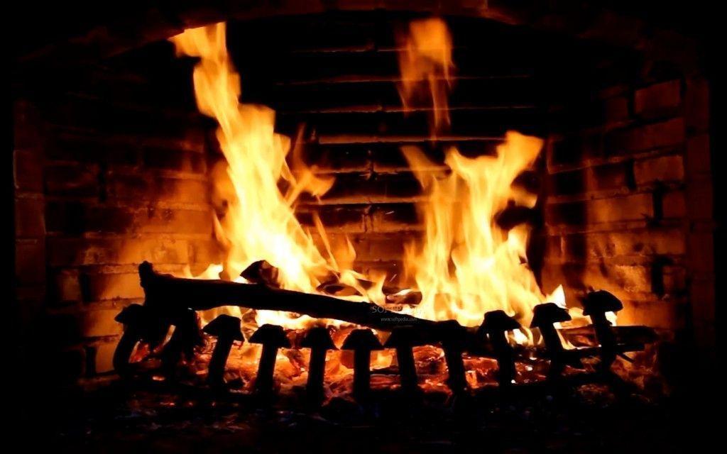 Free Fireplace Wallpaper