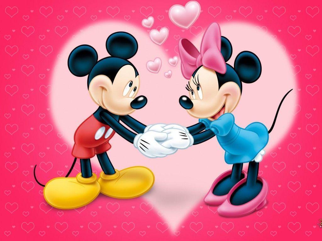 Mickey Mouse And Minnie Mouse Kissing Wallpaper. Home Concepts Ideas