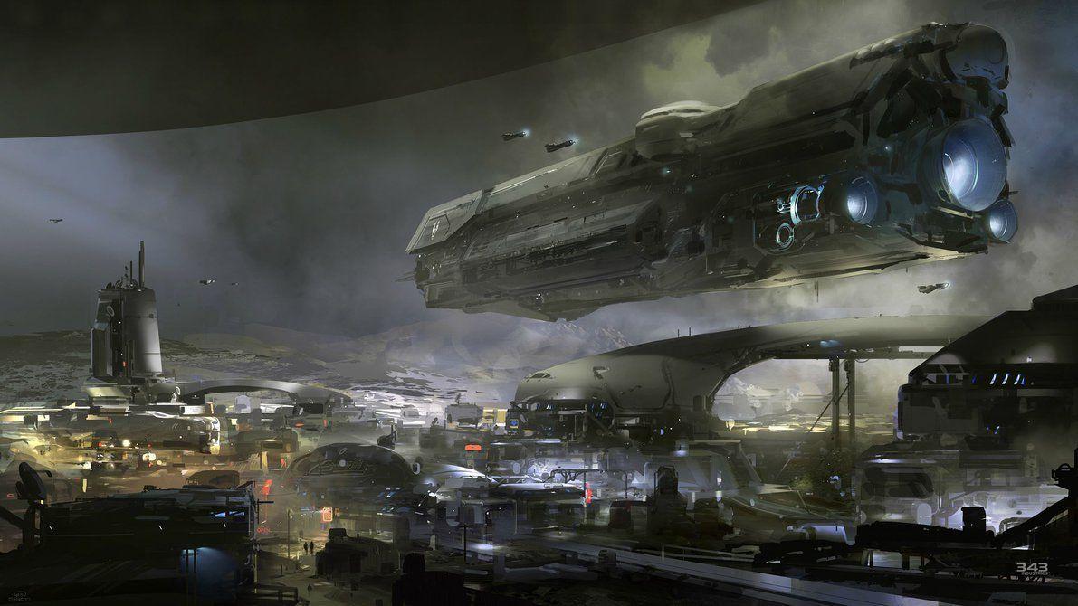 More Like UNSC Infinity concept art