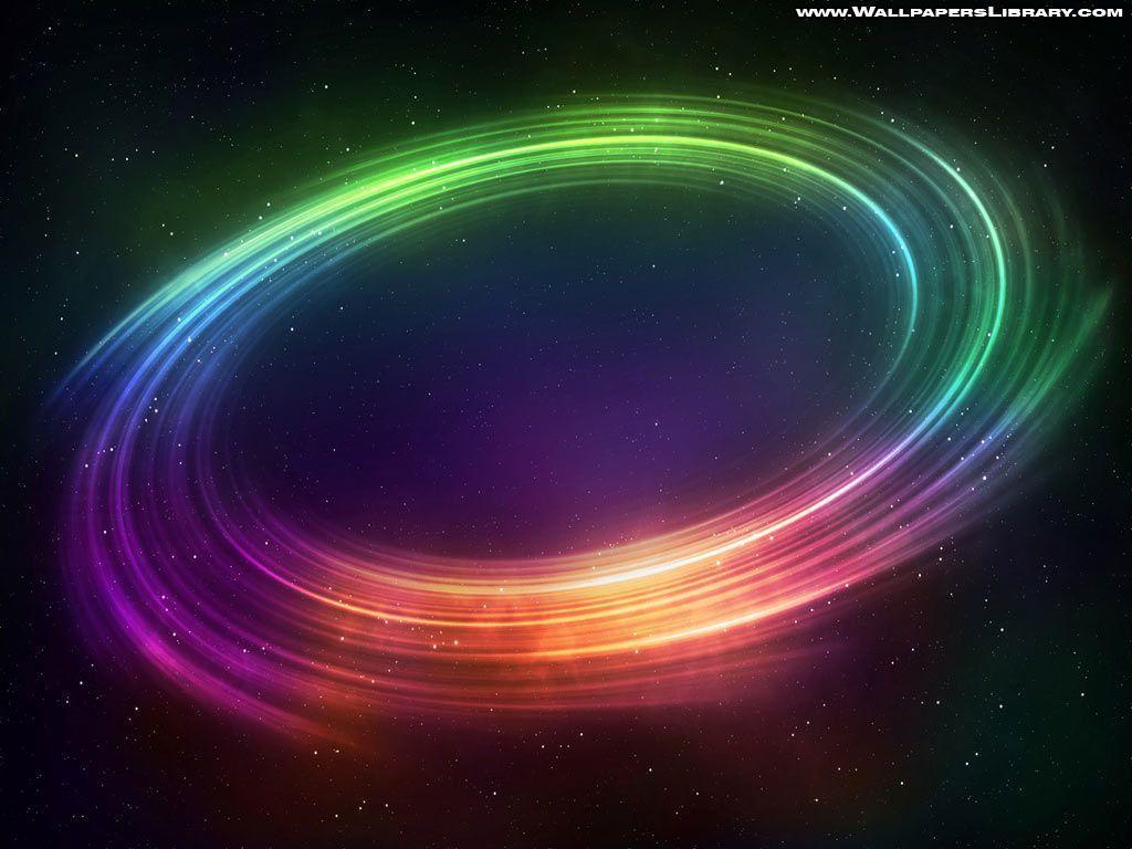 wormhole lights wallpaper / space background