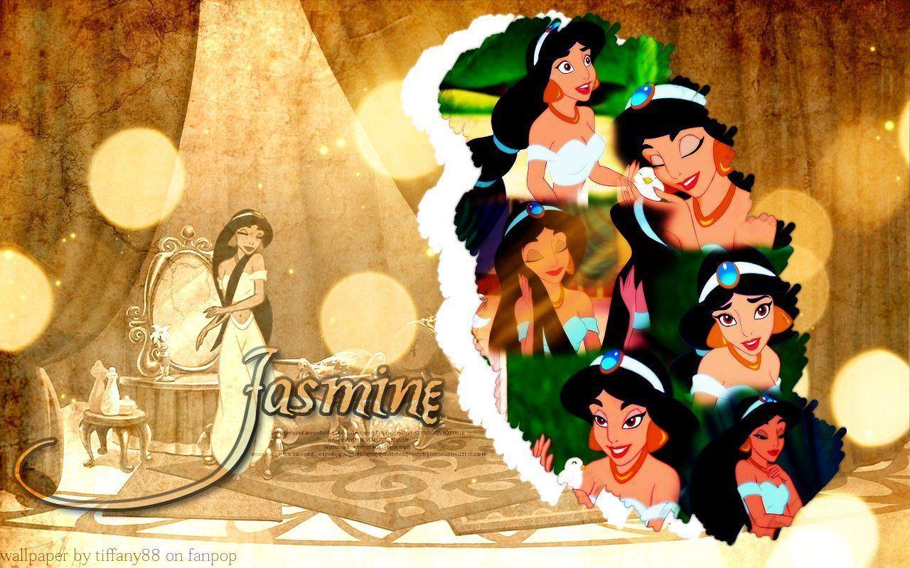 ジャスミン Jasmine ディズニー アラジン Aladdin Pcデスクトップ壁紙 ジャスミン姫 ジーニー Naver まとめ