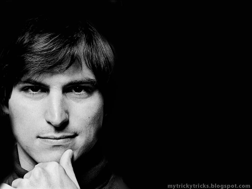 Trickytricks: Steve Jobs Wallpaper, Words of steve jobs
