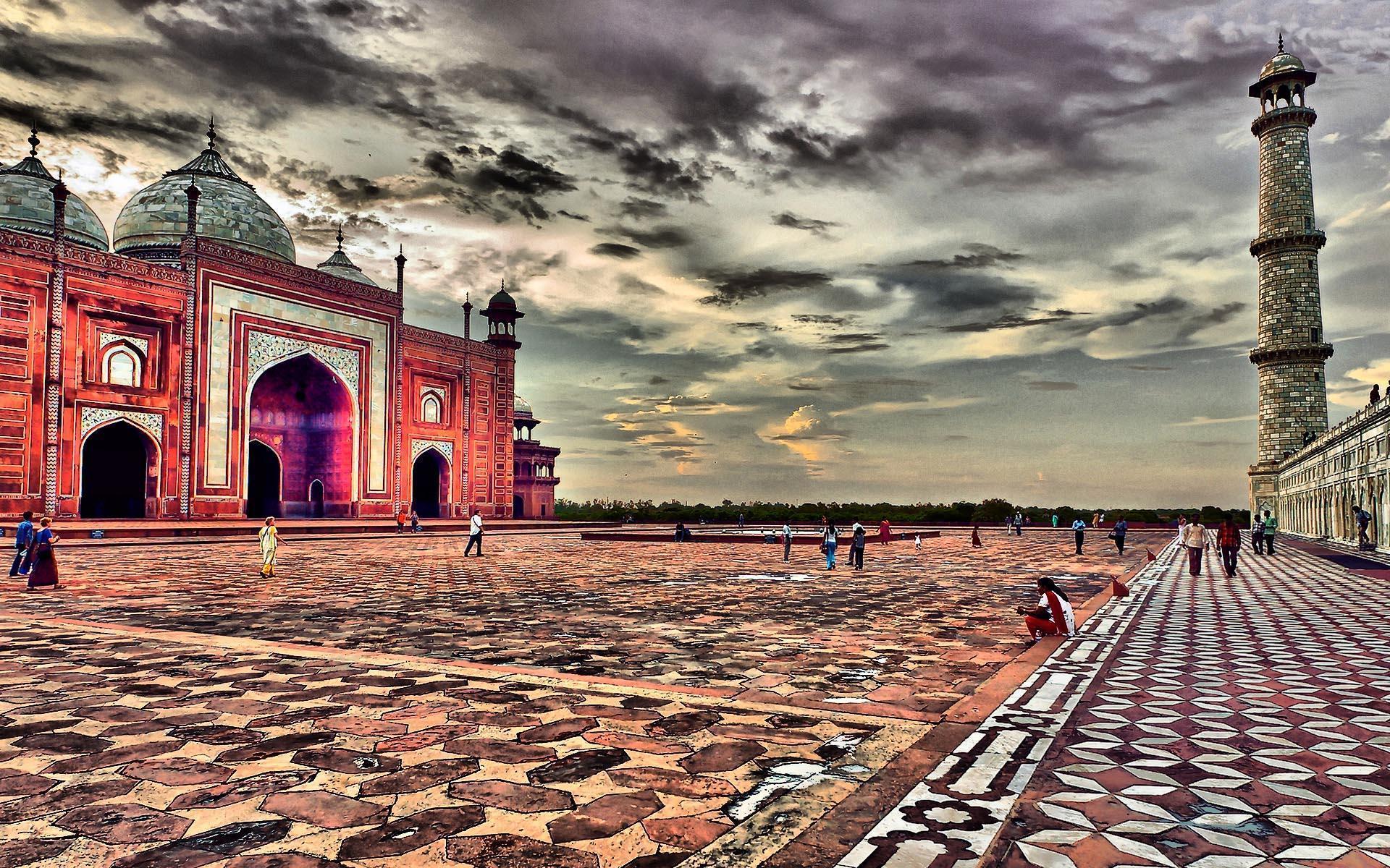Taj Mahal Mosque in Agra India Top travel lists Wallpaper