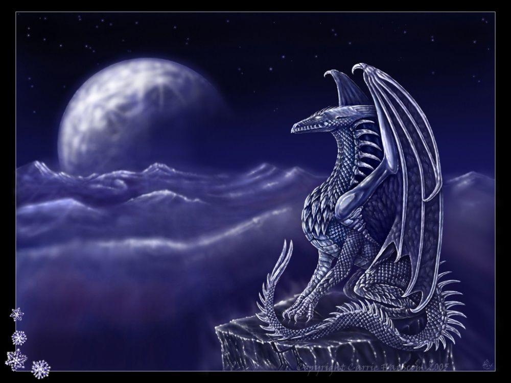 Gallery For > Ice Dragon Wallpaper 3D