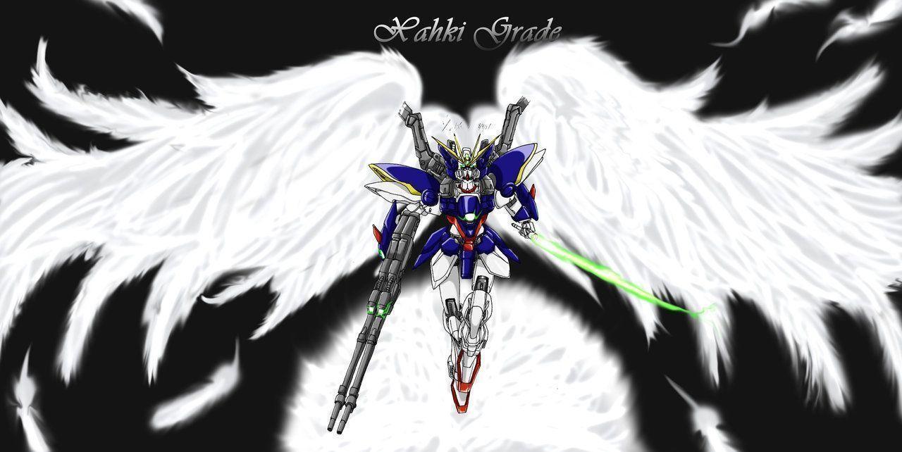 image For > Gundam Wing Zero Custom Wallpaper