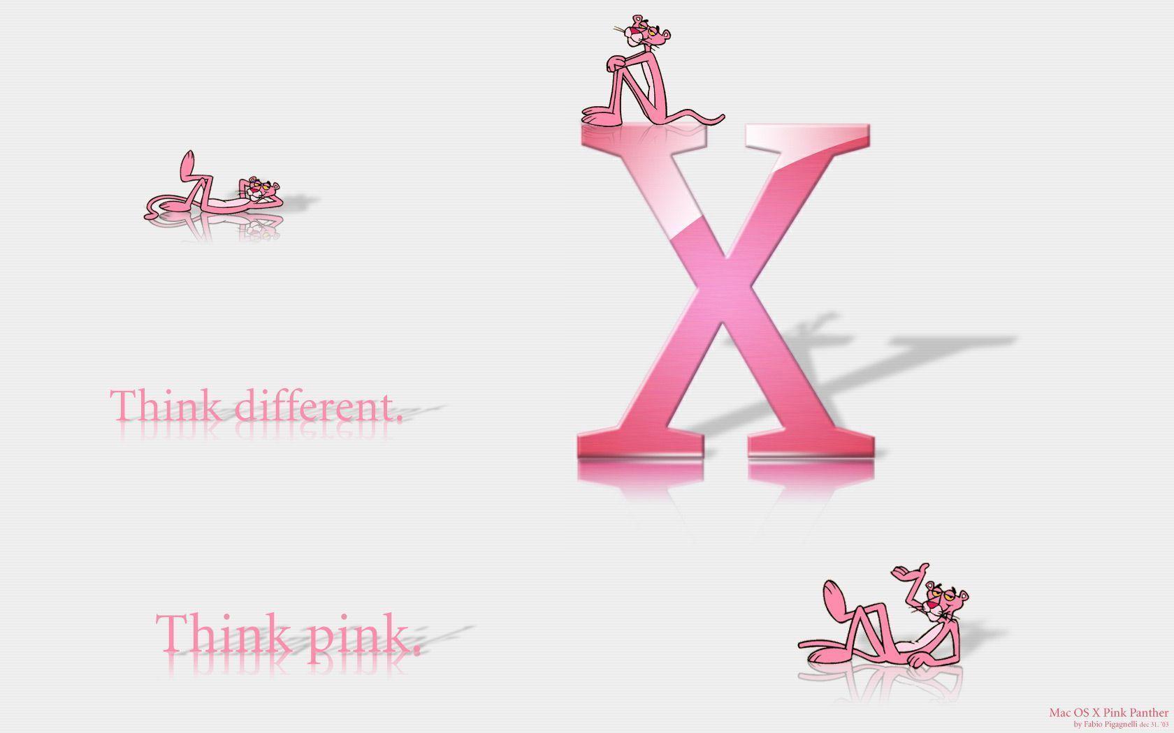 Pink Panther Fever Cartoon Wallpaper