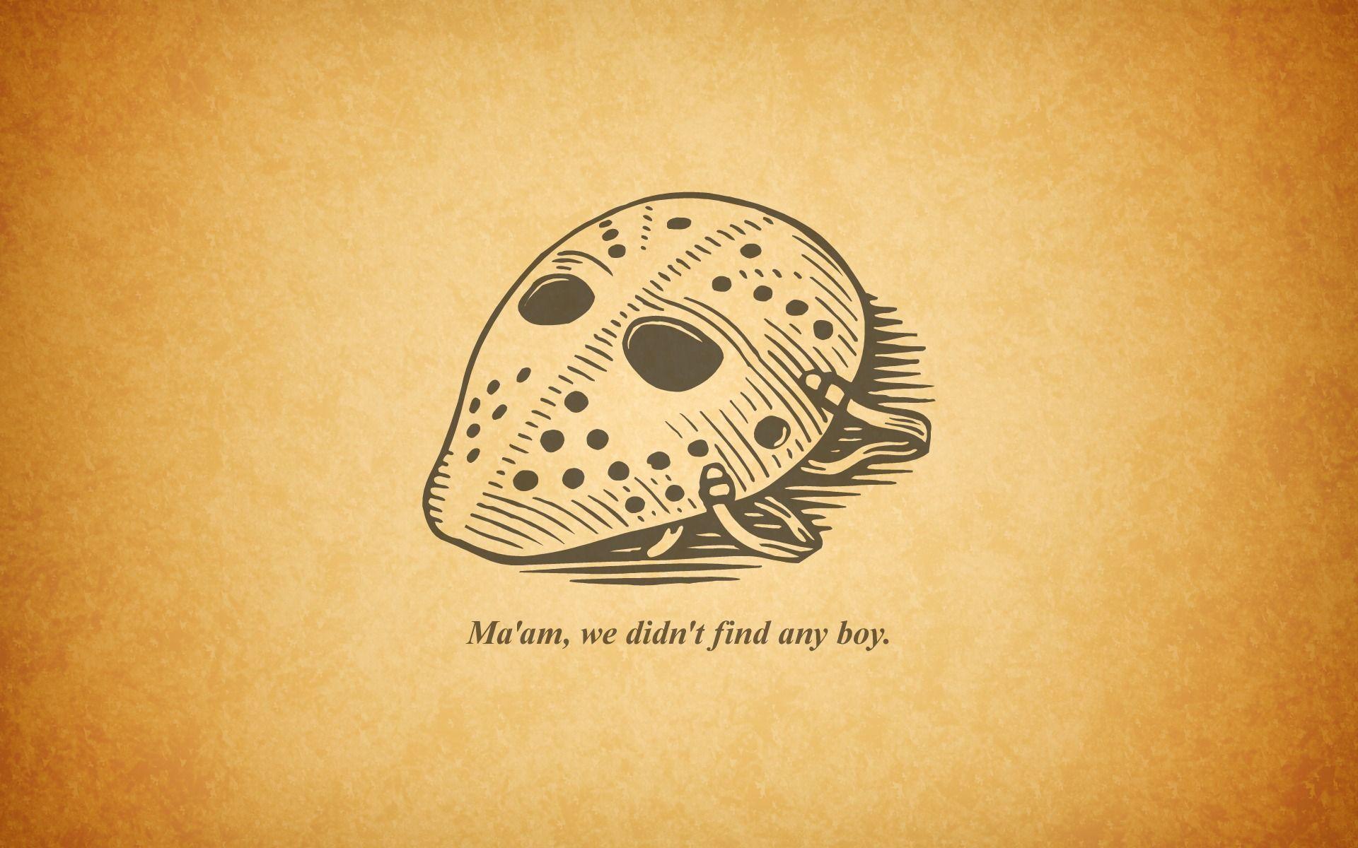 Friday the 13th quote Wallpaper #