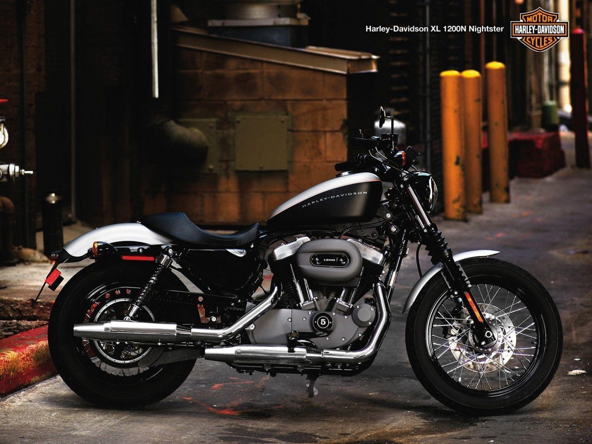 Amusing Harley Davidson Sportster Nightster Wallpaper 1920x1440PX