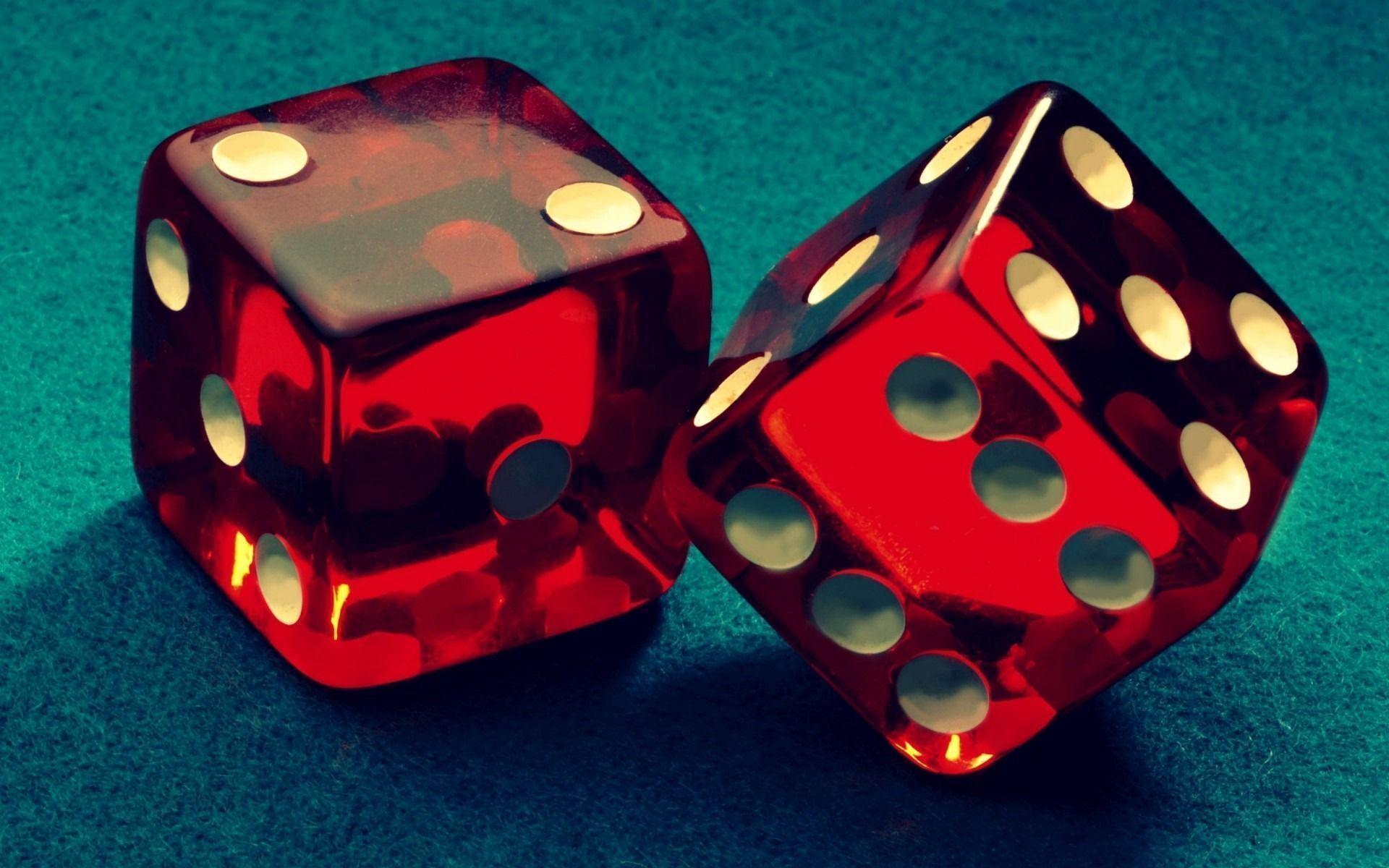 Red Dice 1920 x 1200 Wallpaper