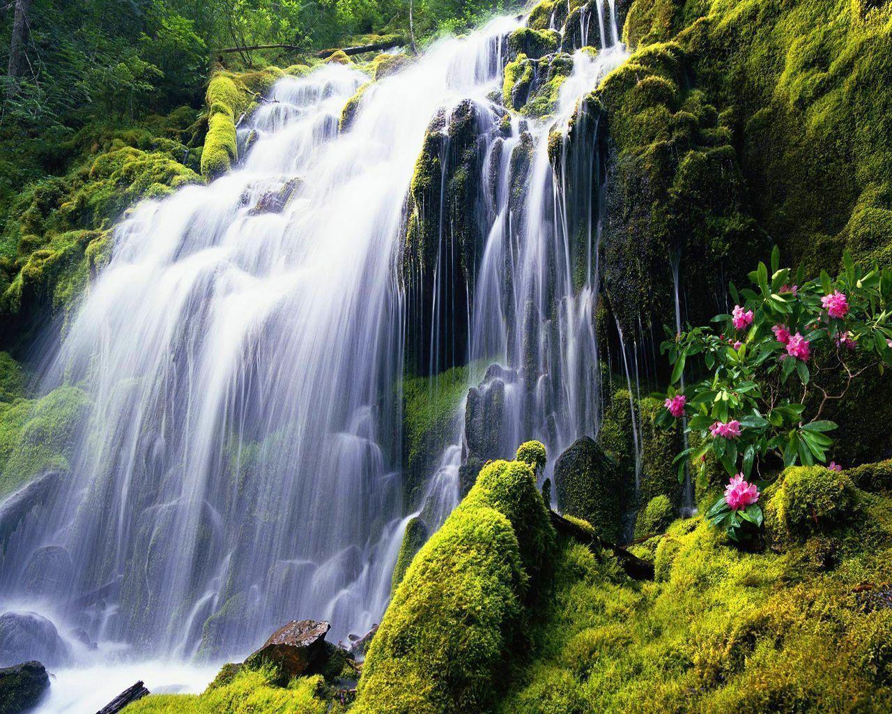 waterfall wallpaper desktop