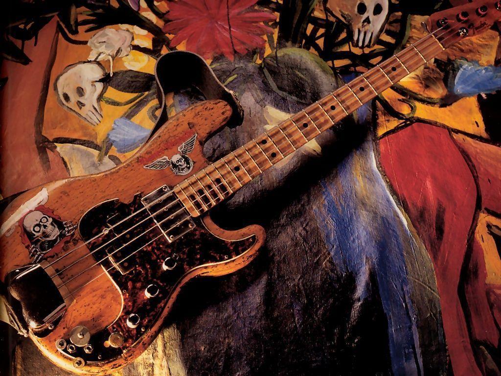 Wallpaper For > Awesome Bass Guitar Wallpaper
