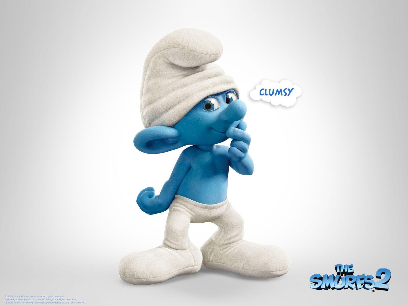 The Smurfs 2 (2013) Wallpaper, Facebook Cover Photo & Characters
