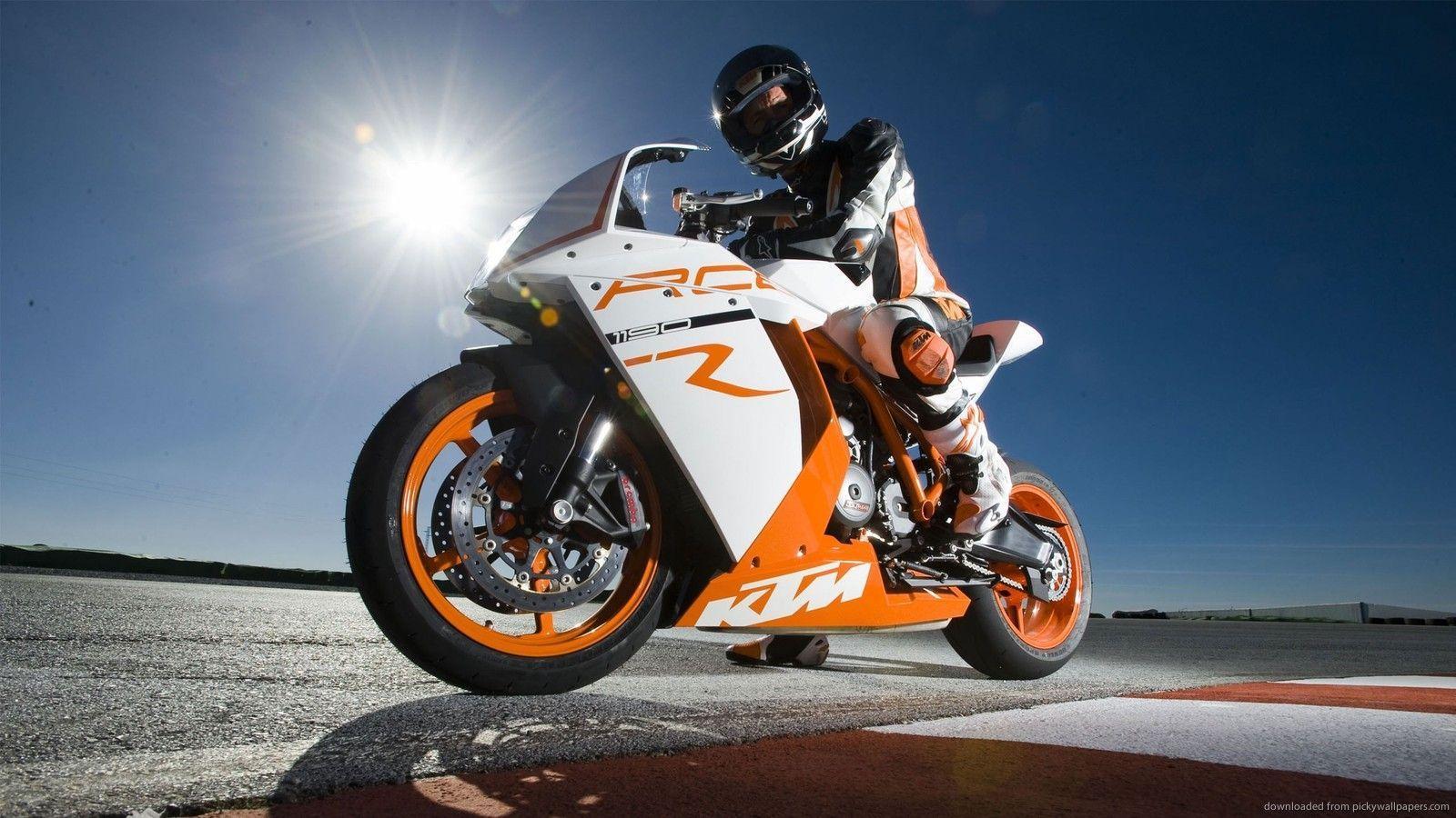 Download 1600x900 2011 KTM RC8R Superbike Wallpaper