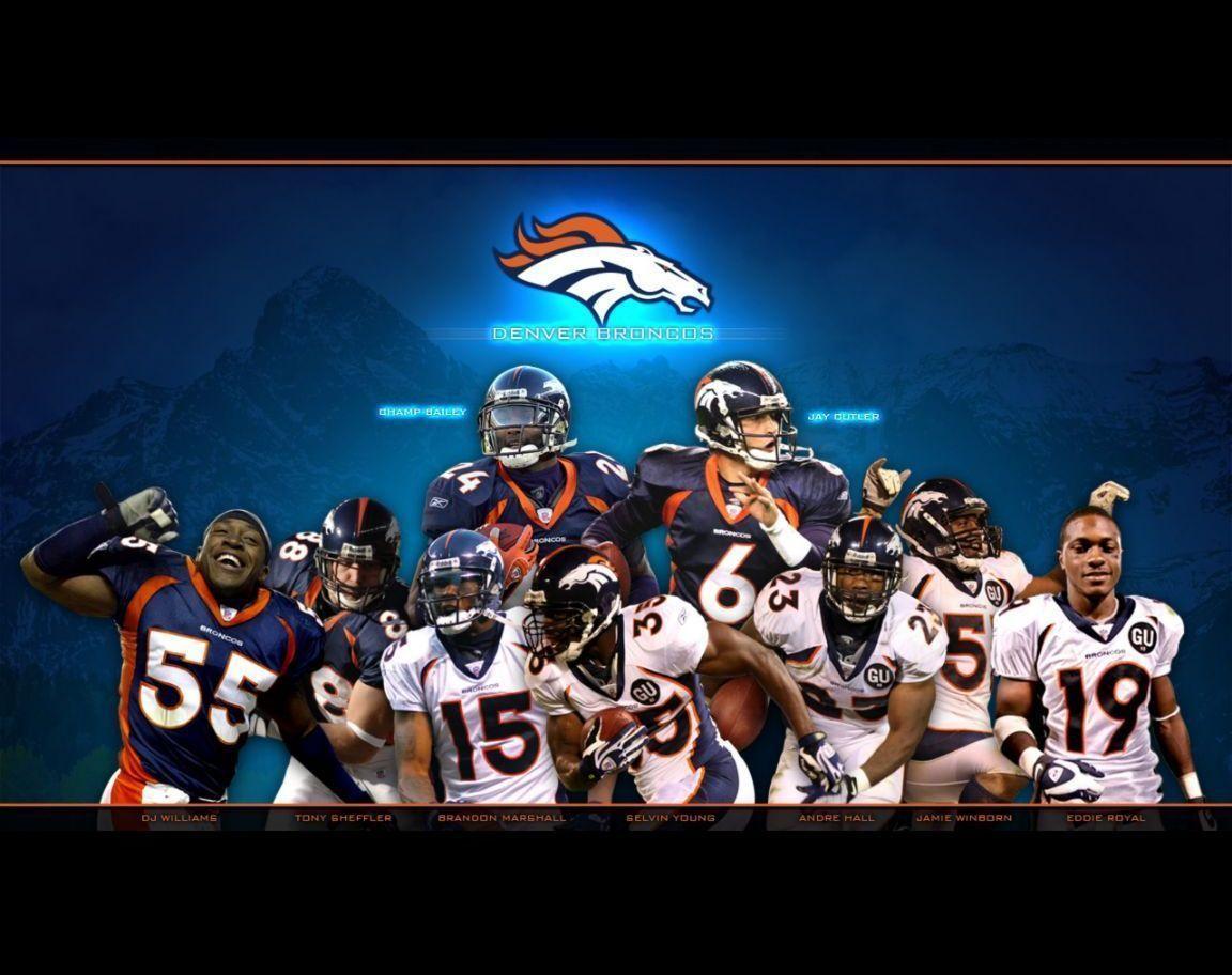 Denver Broncos wallpaper background. Denver Broncos wallpaper
