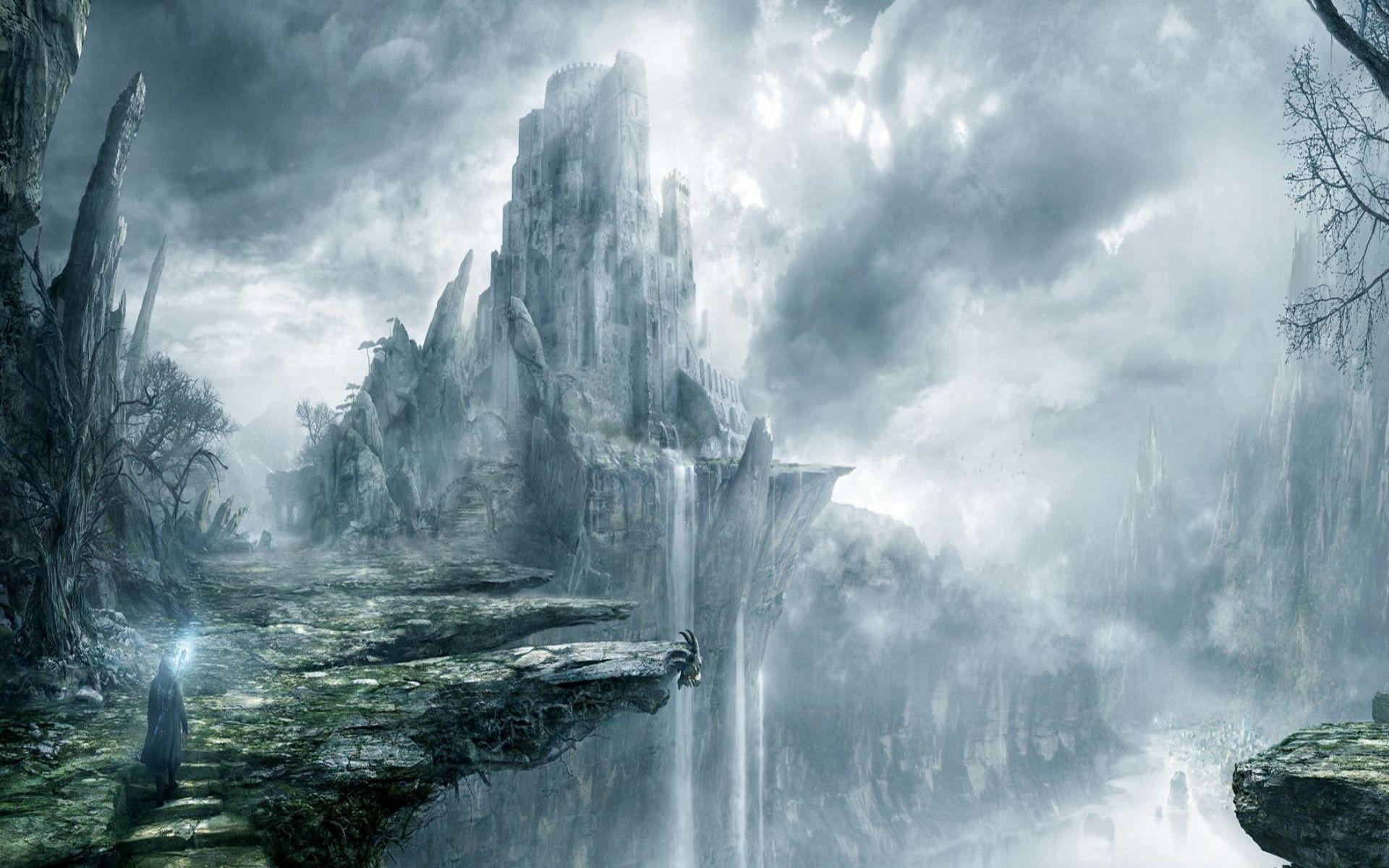 Pix For > Epic Fantasy Landscape Wallpaper