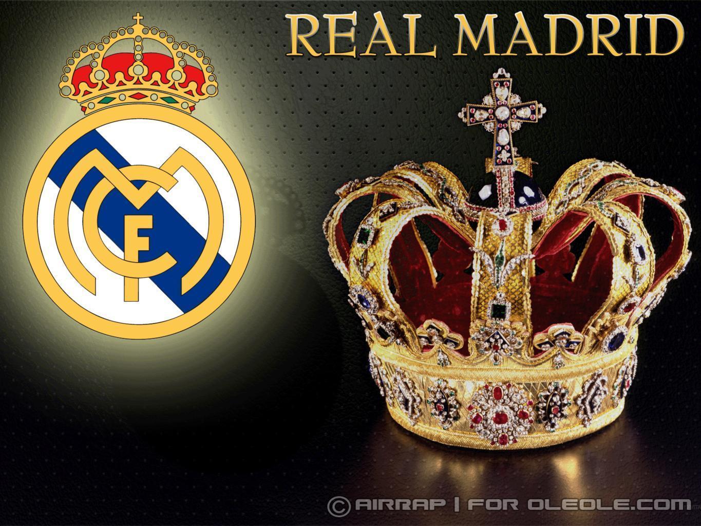 Real Madrid FC Logo Desktop Wallpaper Wallpaper. wallhud