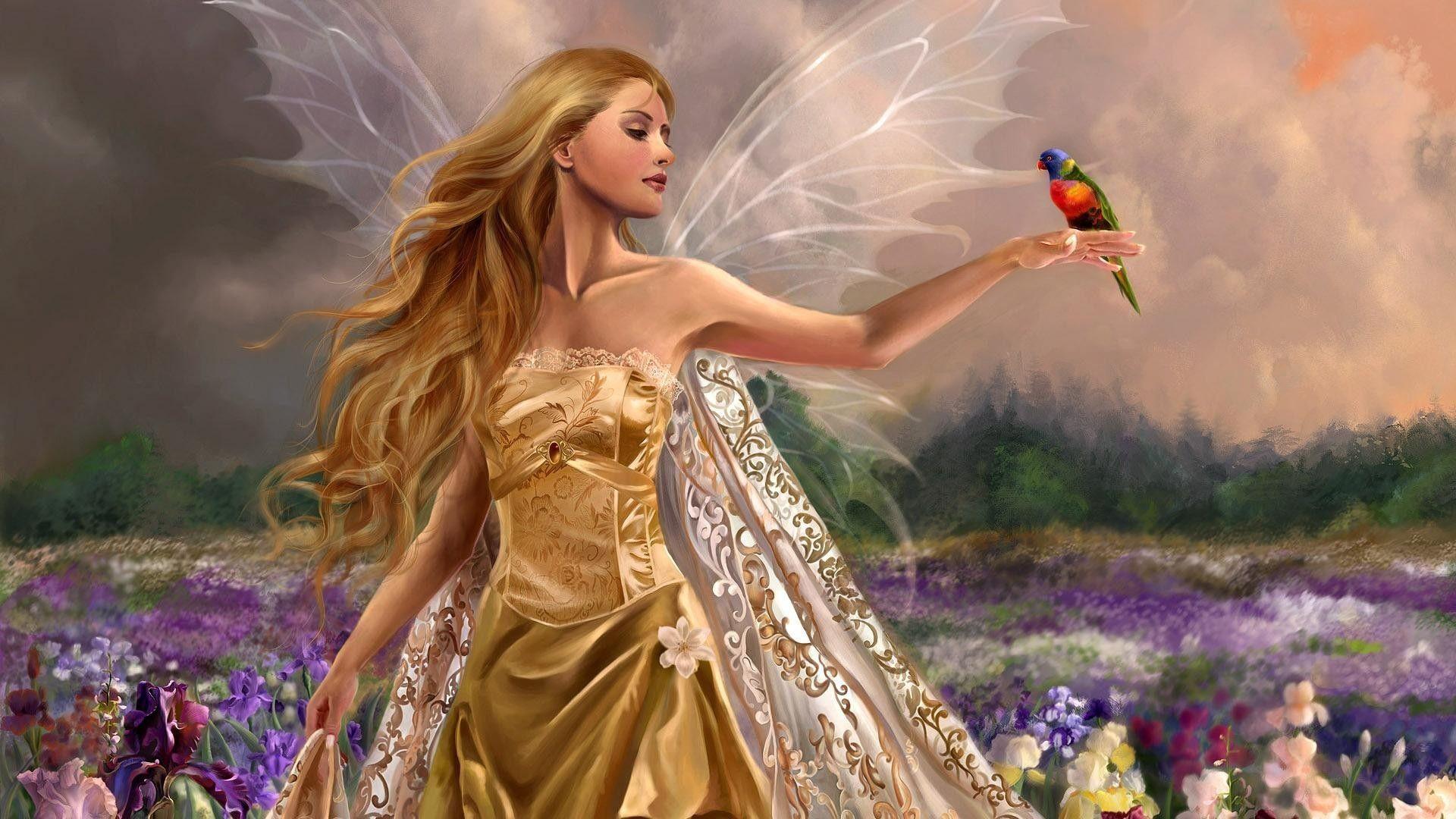 Download Fantasy Image Fairy Wallpaper. Full HD Wallpaper