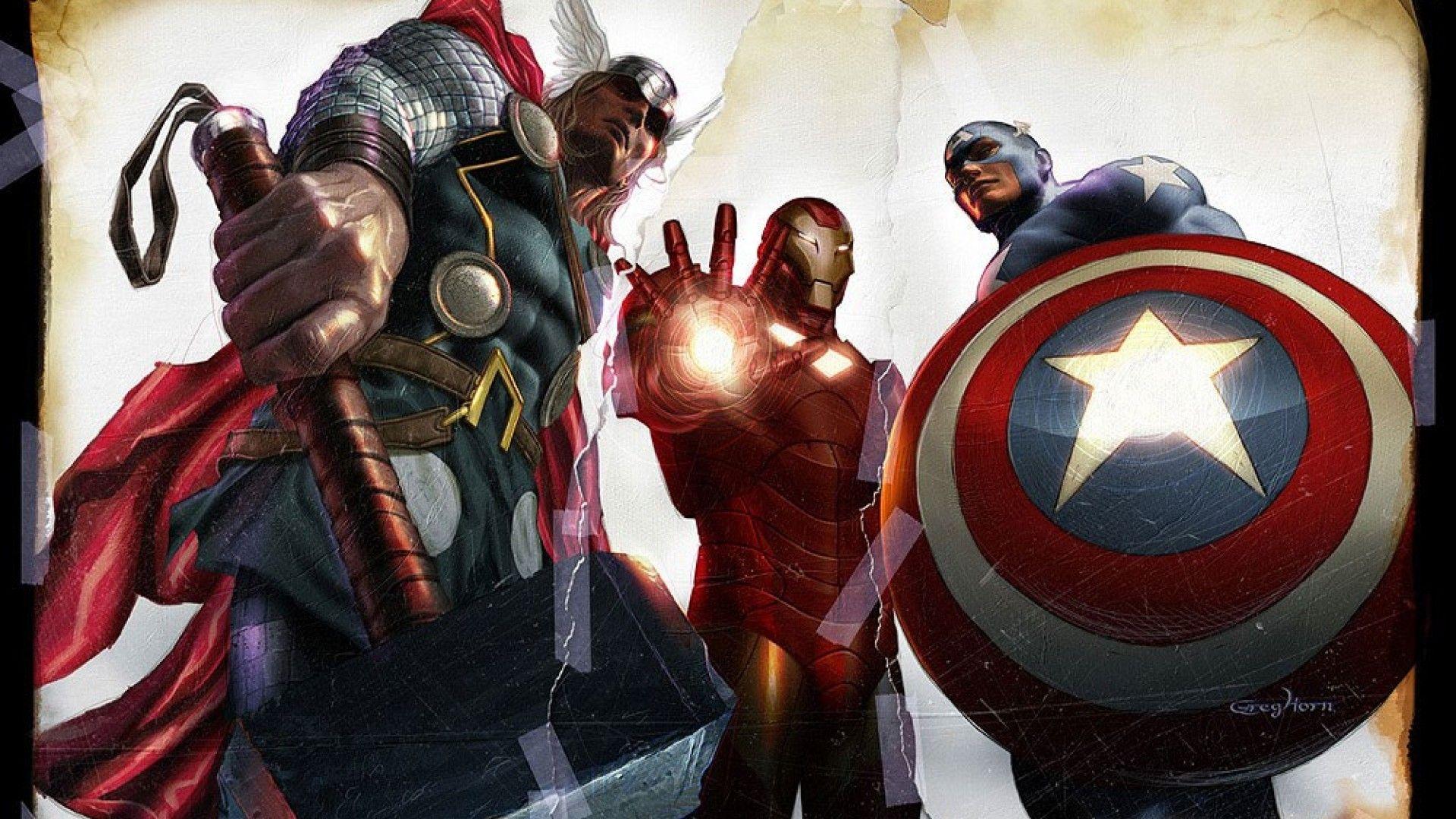 Wallpaper For > Avengers Comic Wallpaper HD