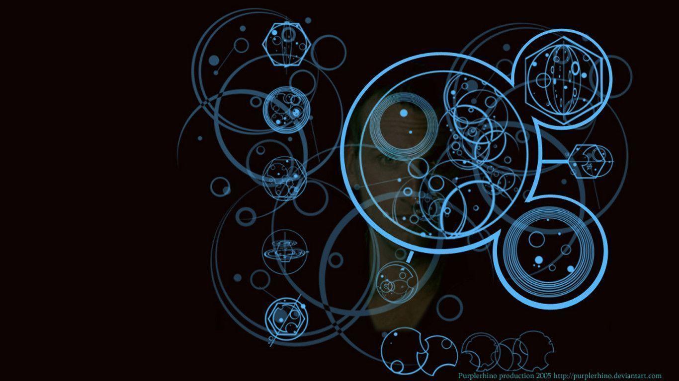 Download Abstract Circles Doctor Who Wallpaper 1366x768. HD