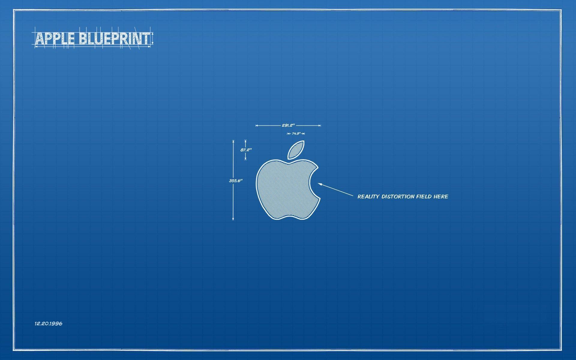 Apple blueprint wallpaper and image, picture, photo