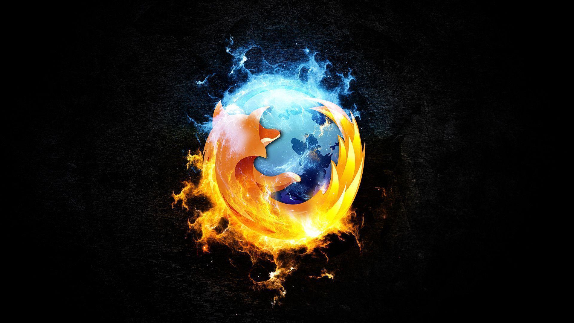 Mozilla Firefox Image Background Windows 7 Wallpaper