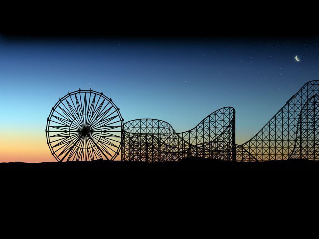 image For > Roller Coaster iPhone Wallpaper