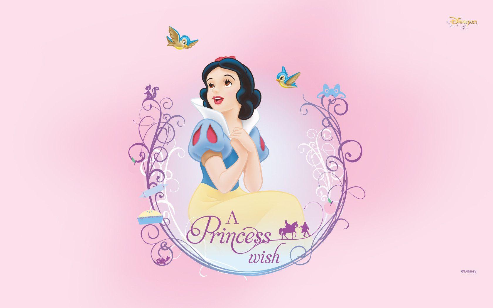 Pink Disney Princess Snow White Wallpaper HD. Foolhardi