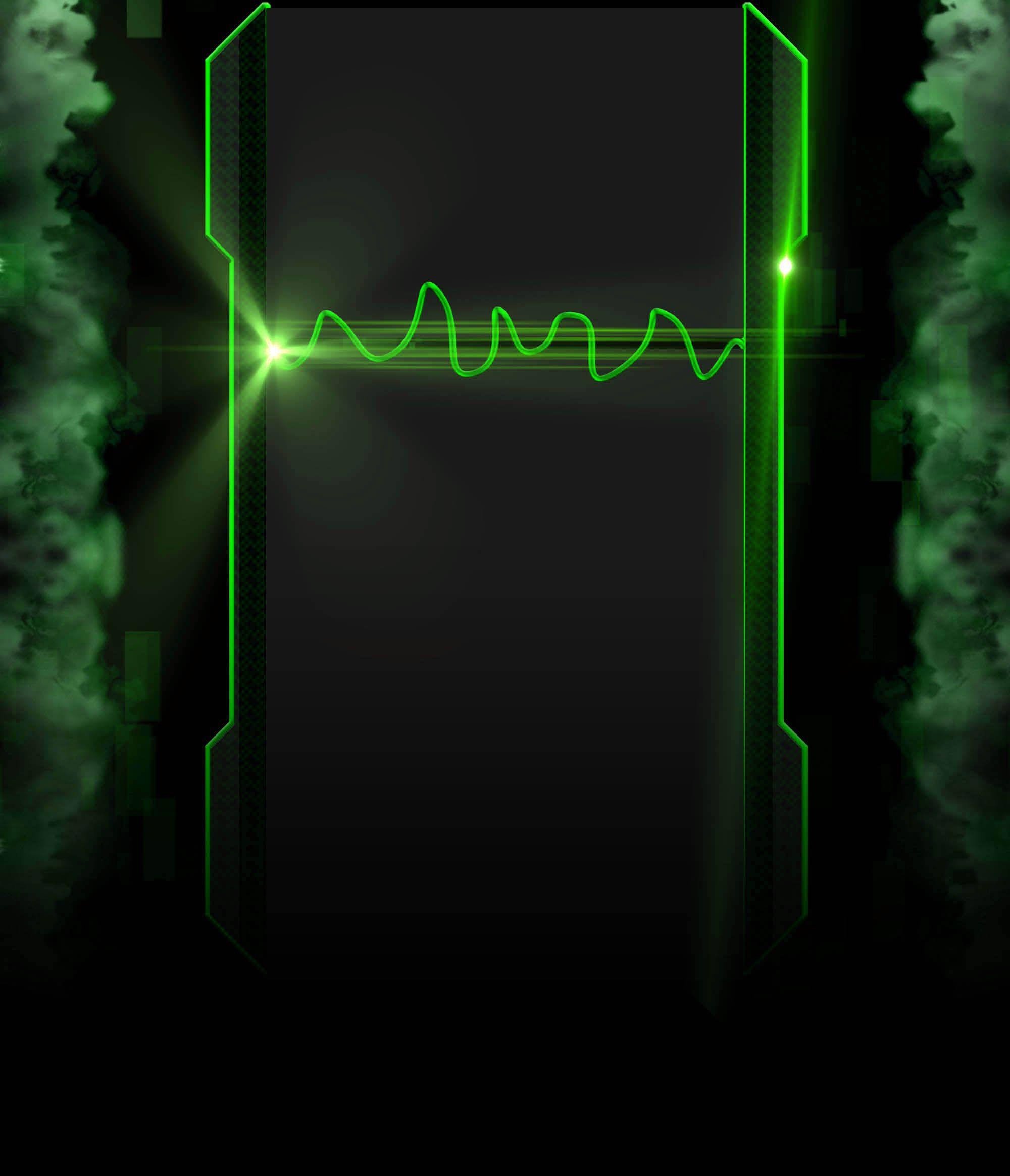Green Cool YouTube Backrounds