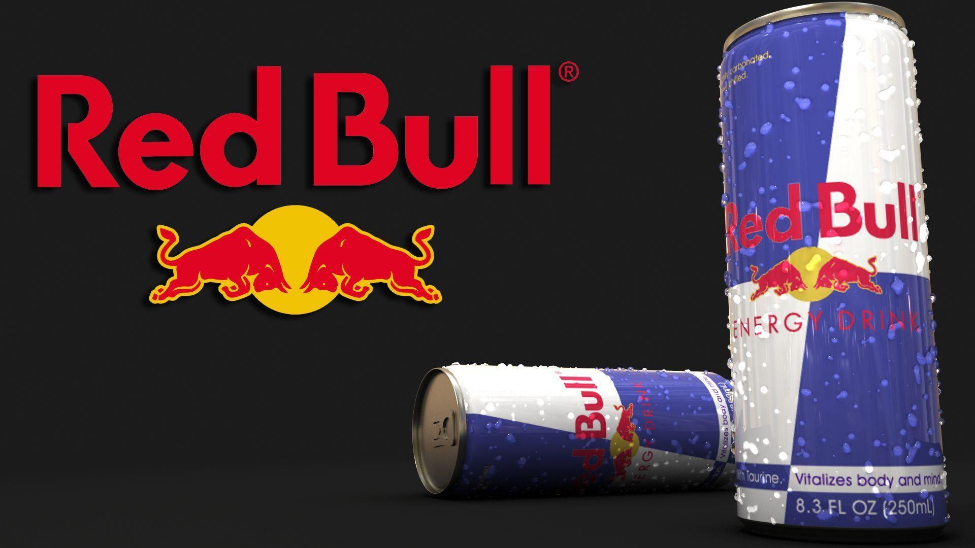 Red Bull Energy Drink Can in Logos