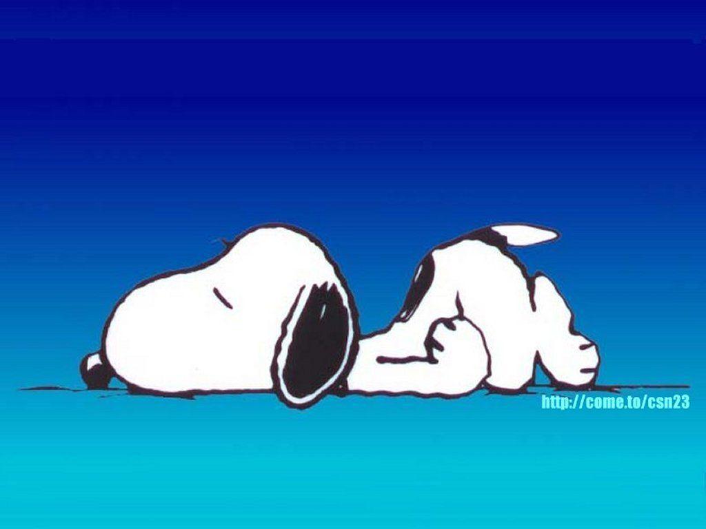 Sleeping Snoopy Wallpaper HD For Desktop
