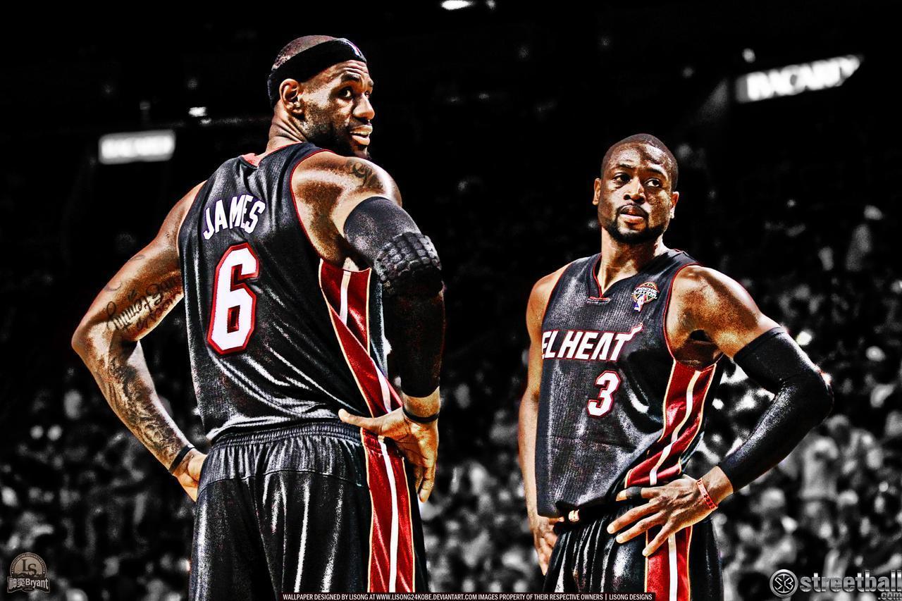 Lebron James Wallpapers Miami Heat - Wallpaper Cave