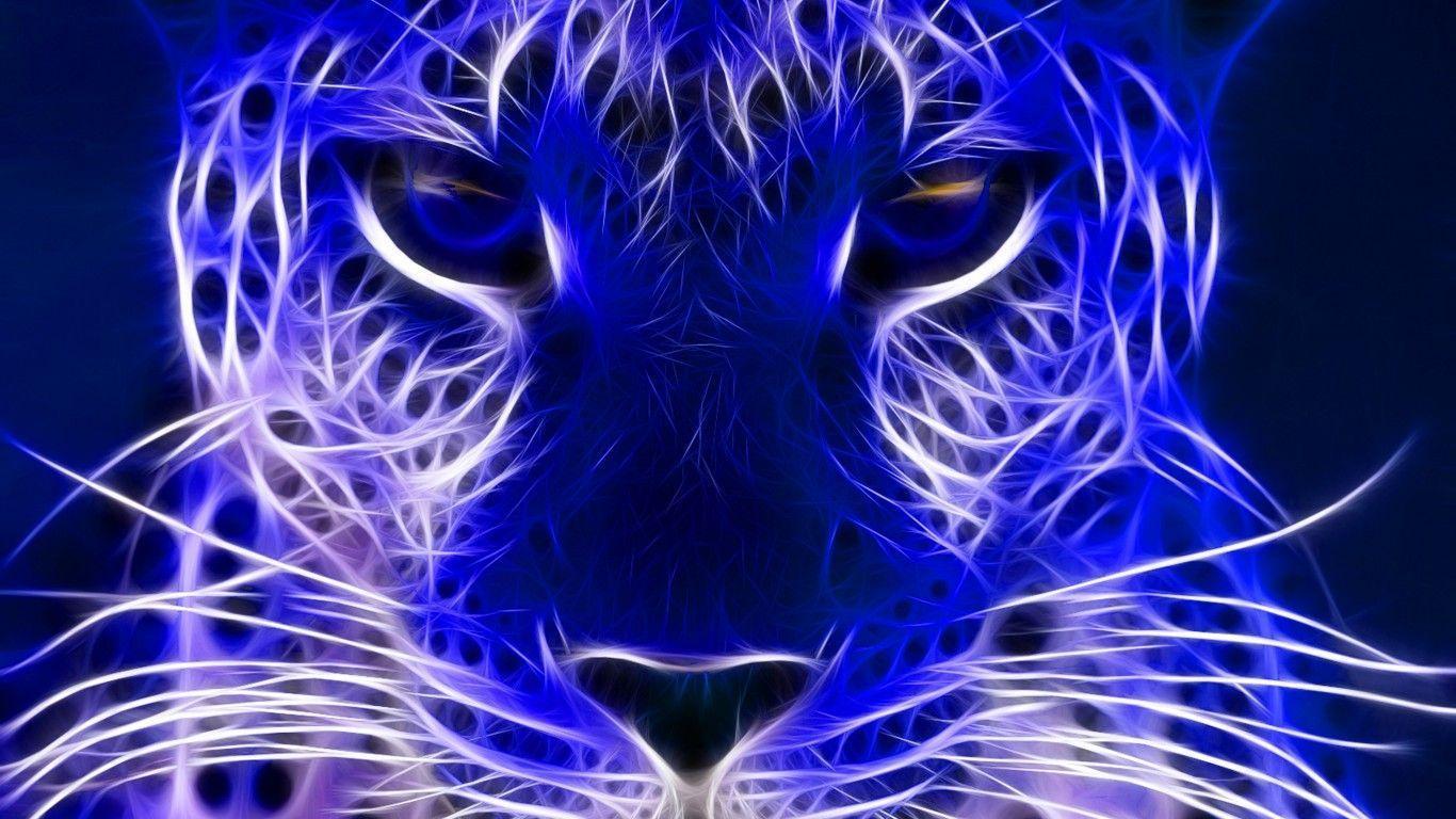 image For > Electric Tiger Wallpaper