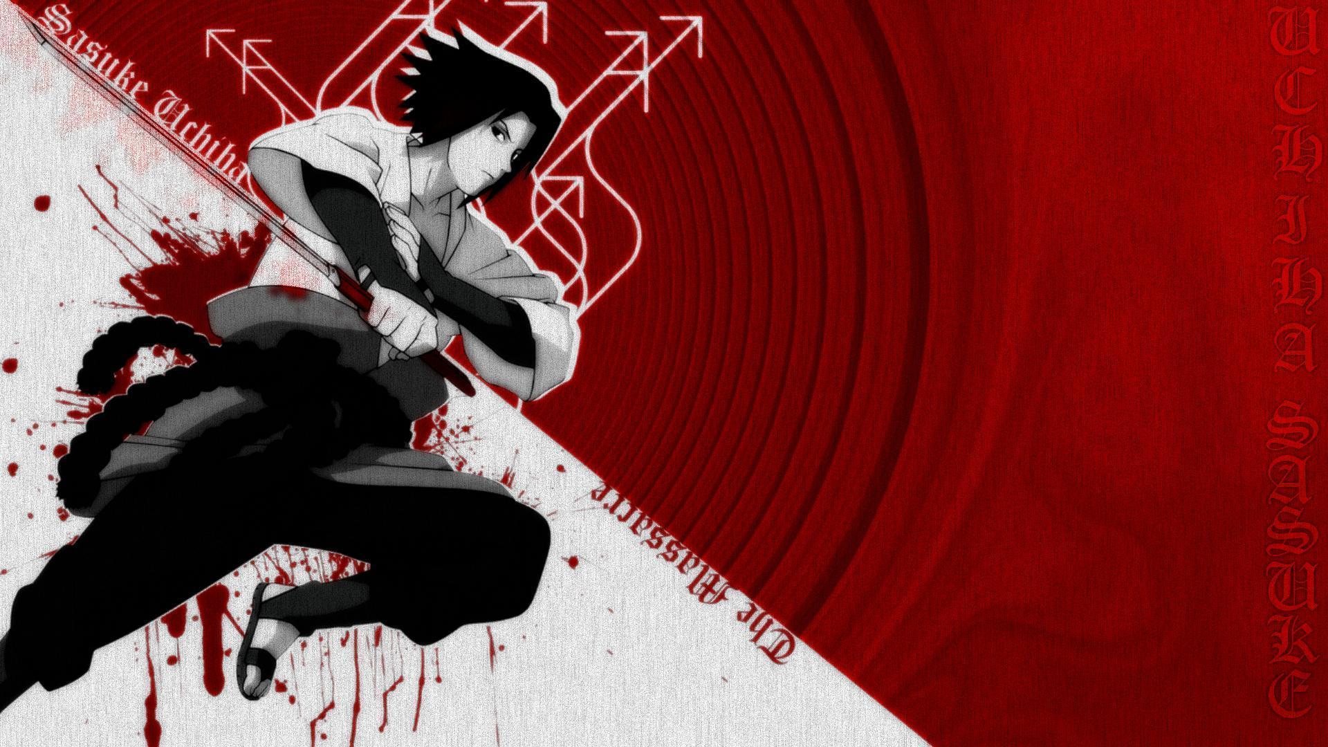 Uchiha Sasuke Sword Wallpaper. Anime Wallpaper Widescreen