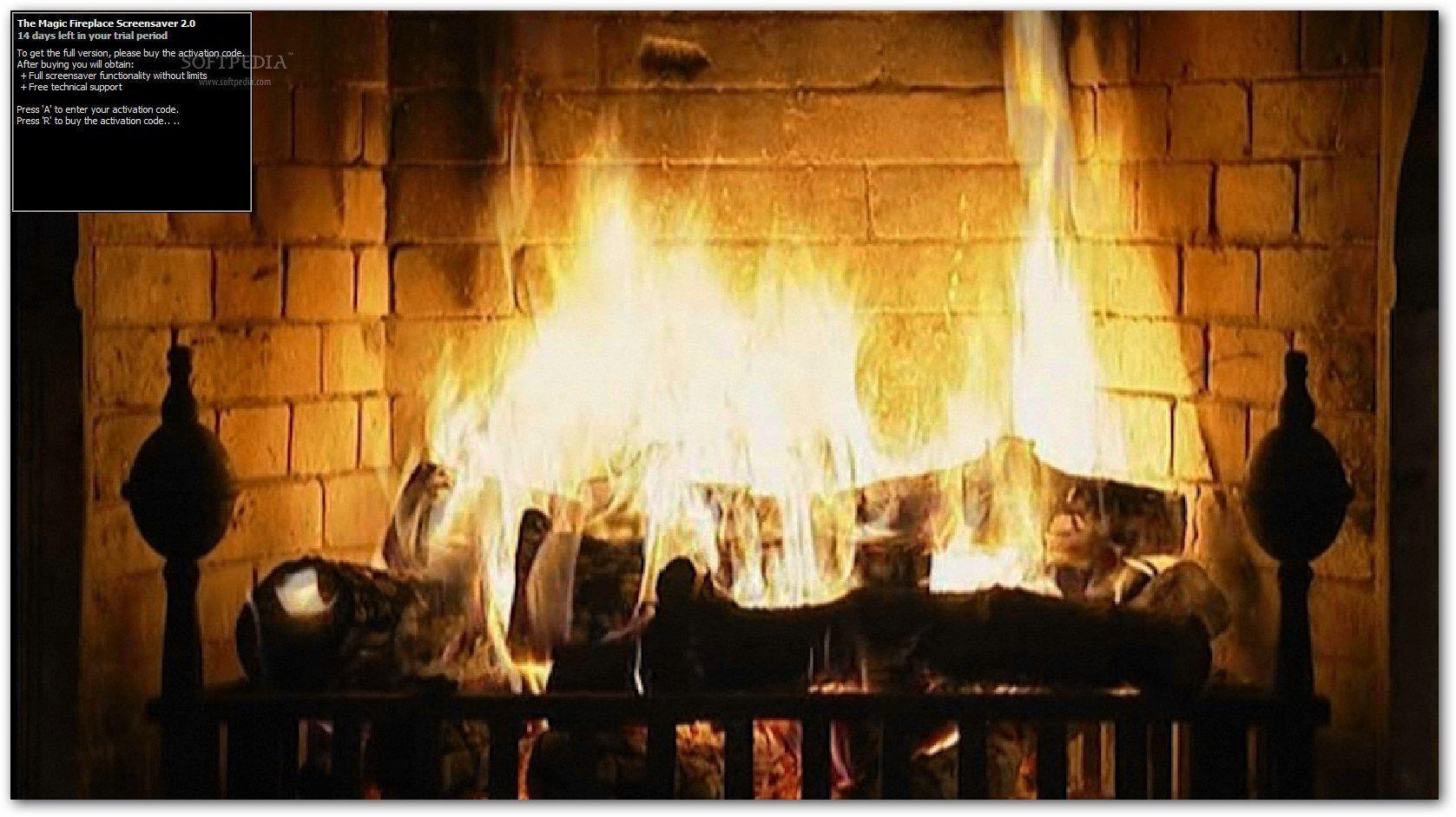 The Magic Fireplace Screensaver Download
