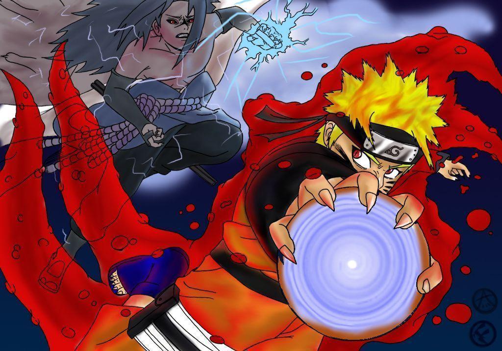 Sasuke Vs Naruto Wallpaper 2 By Goku Yoh Luffy