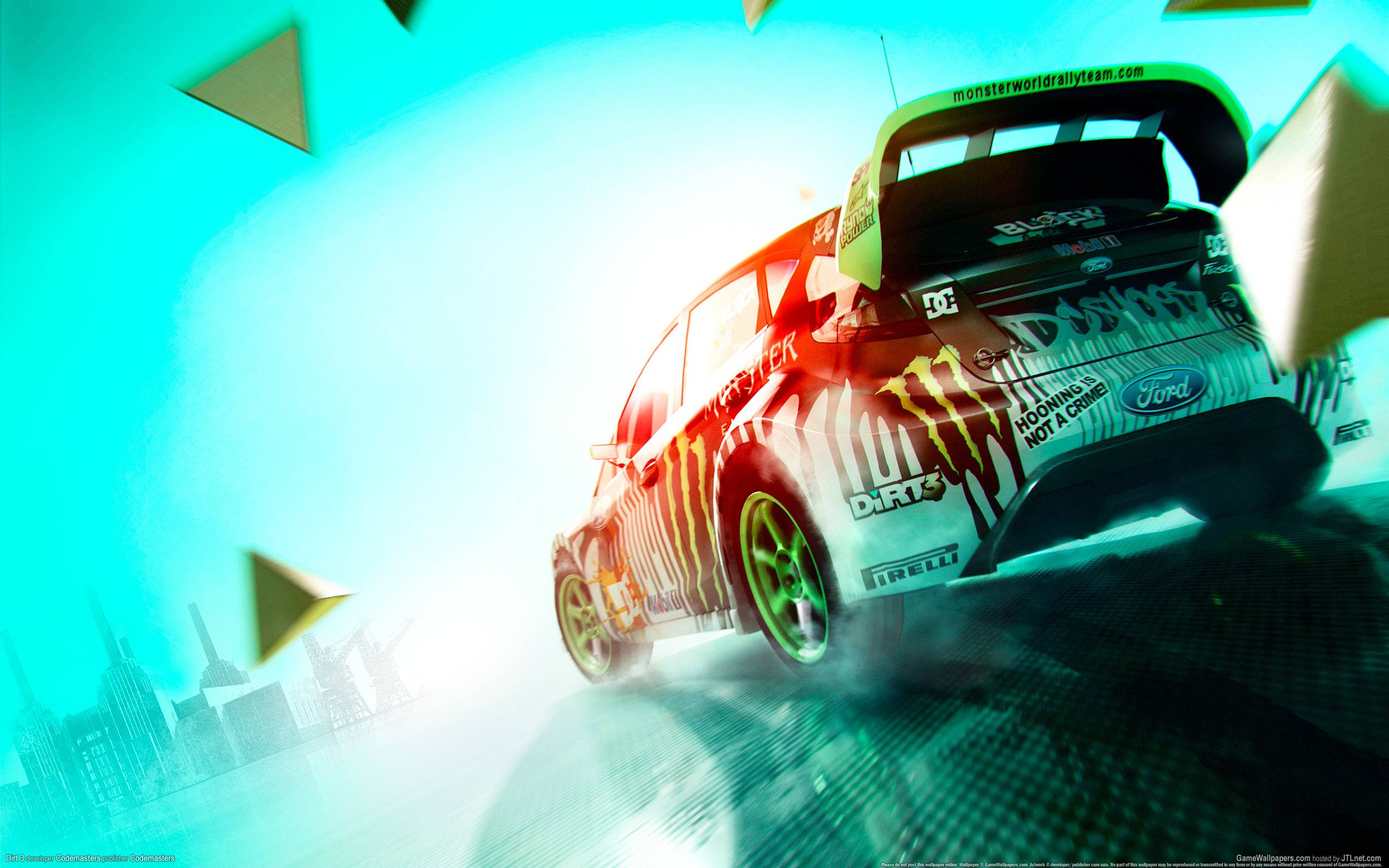 Dirt 3 Rally Race Game Wallpaper
