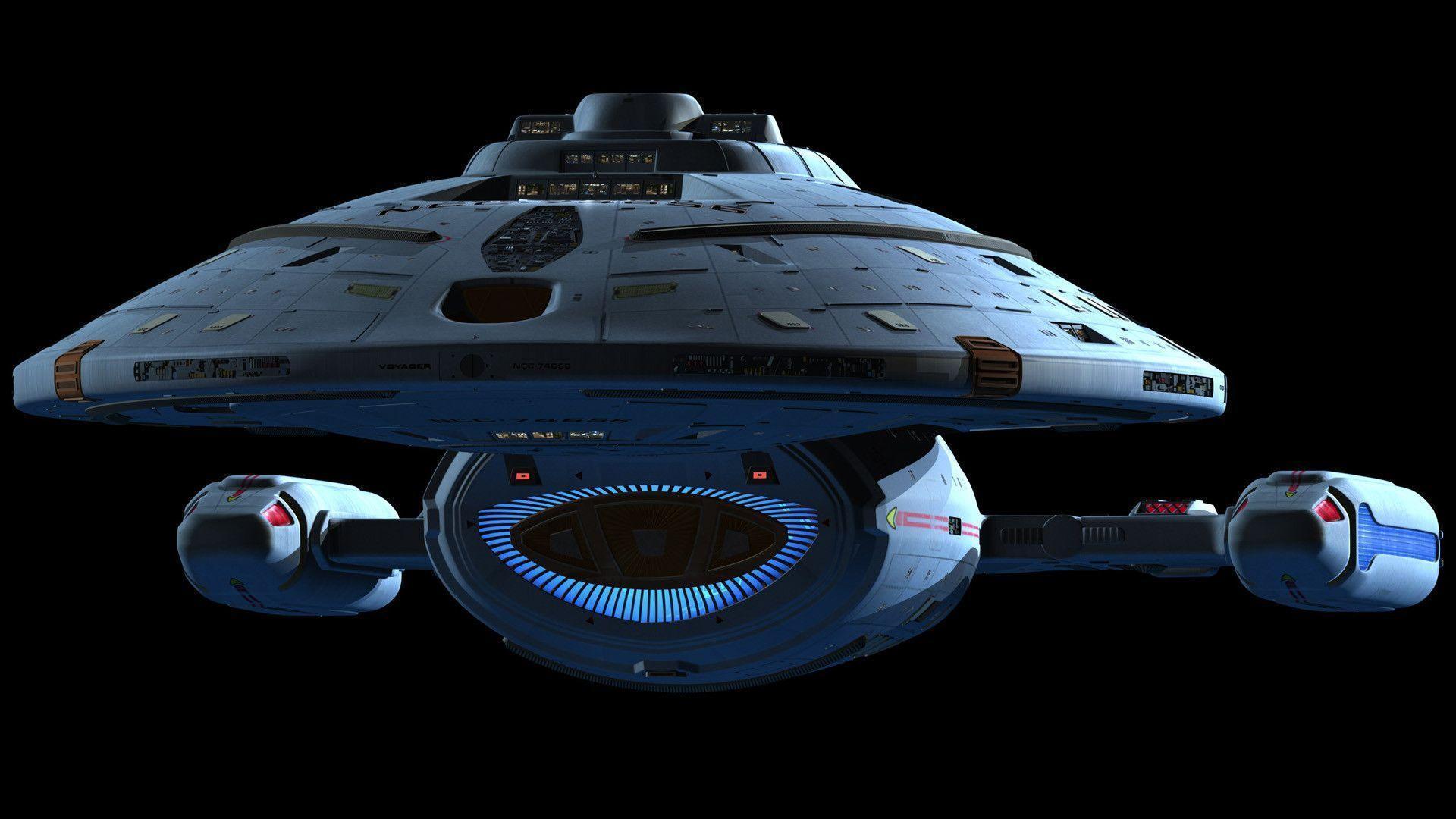 Str Trek Voyager Ship HD Wallpaper