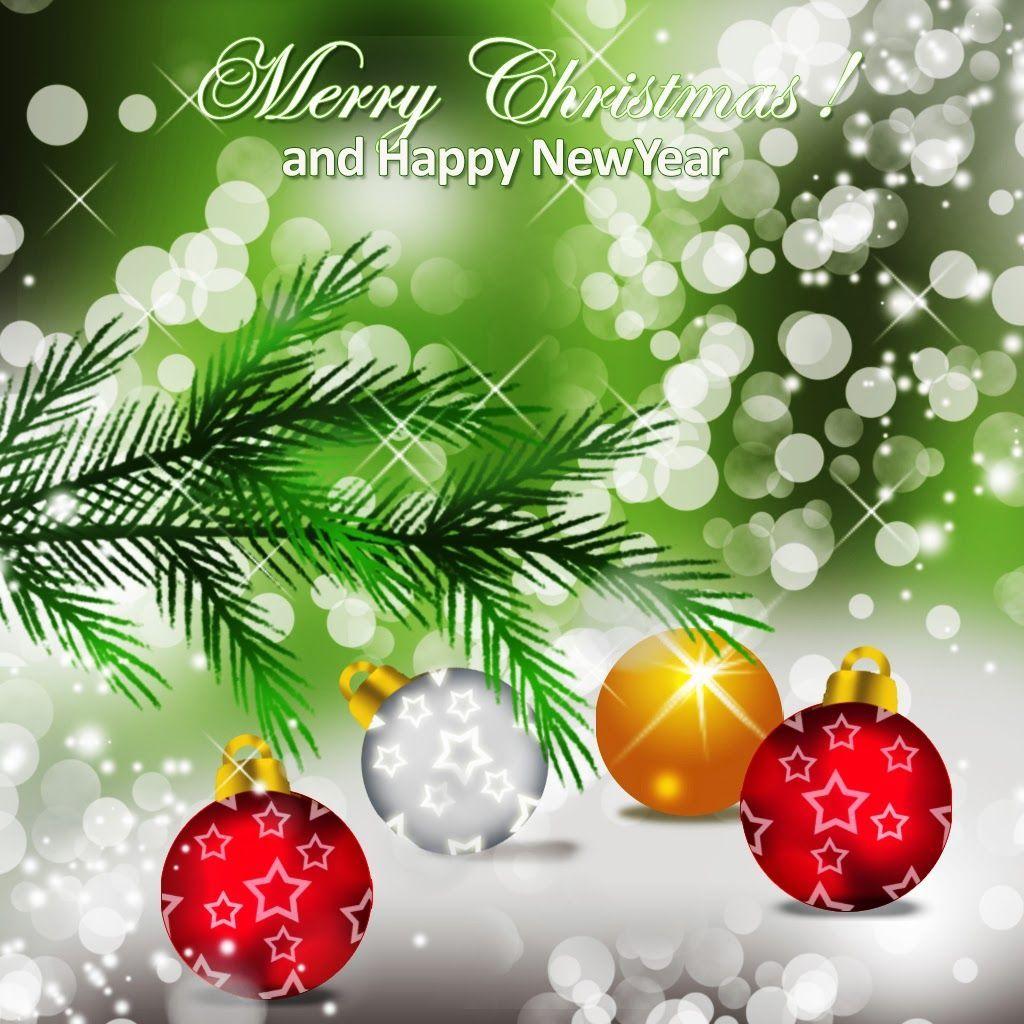 Merry Christmas And Happy New Year Wallpaper 2015