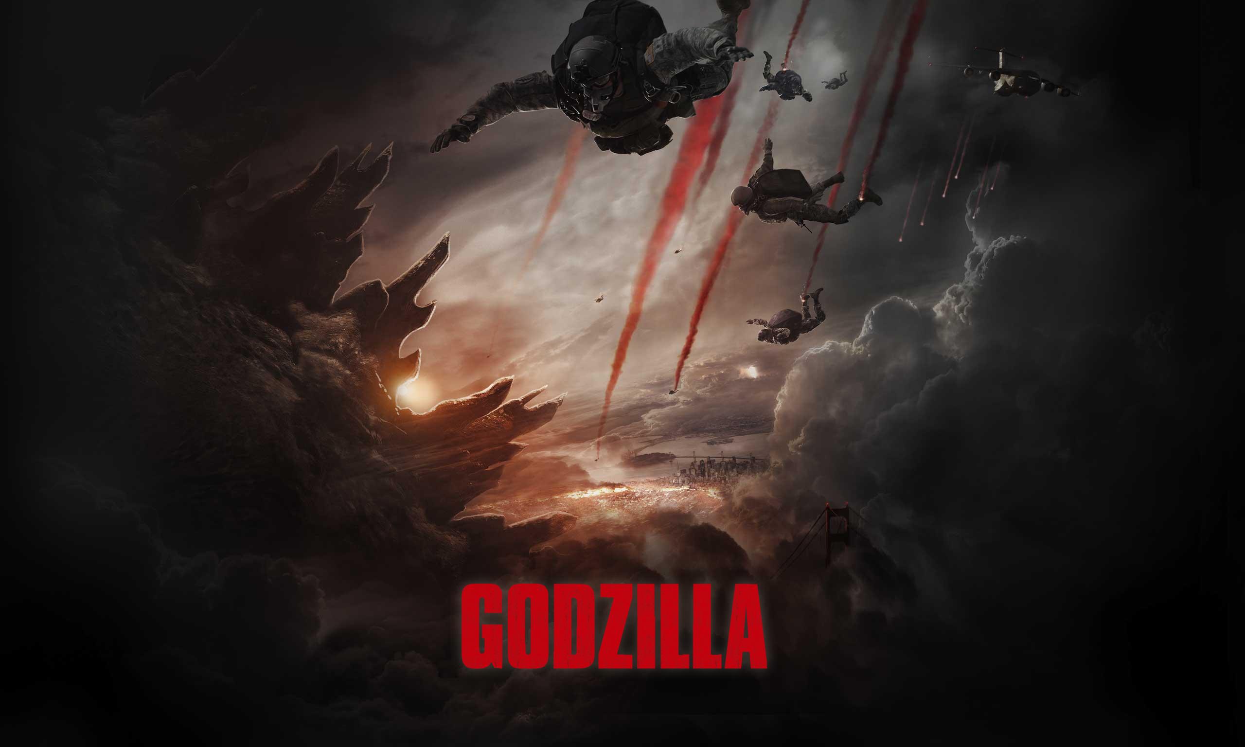 Godzilla 2014 Movie Wallpaper HD. Godzilla 2014 Movie